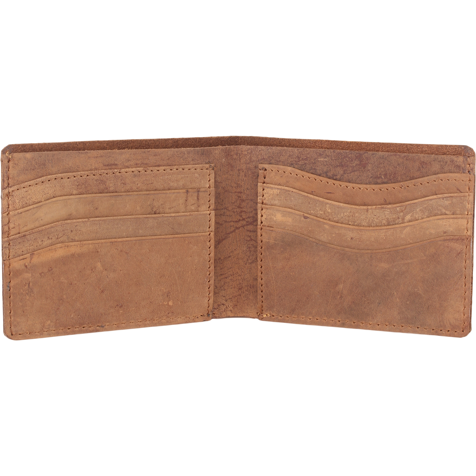 FIONA Mens Leather Bifold Wallet | Wallets For Men RFID Blocking | Genuine Leather | Extra Capacity Mens Brown Wallet |