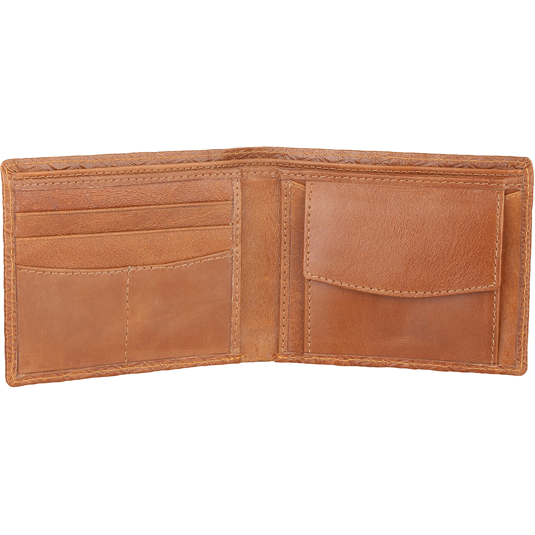 FIONA Mens Leather Bifold Wallet | Wallets For Men RFID Blocking | Genuine Leather | Extra Capacity Mens Brown Wallet |