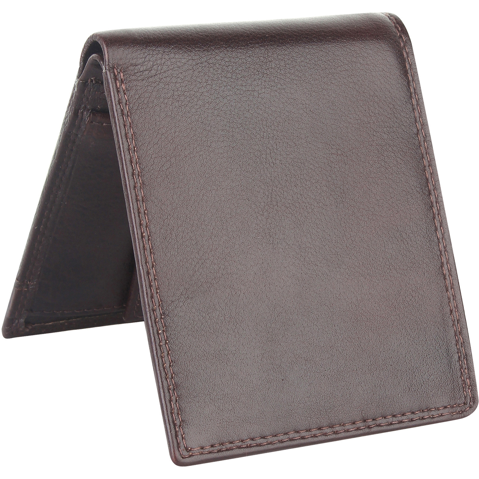 FIONA Mens Leather Bifold Wallet | Wallets For Men RFID Blocking | Genuine Leather | Extra Capacity Mens Brown Wallet |