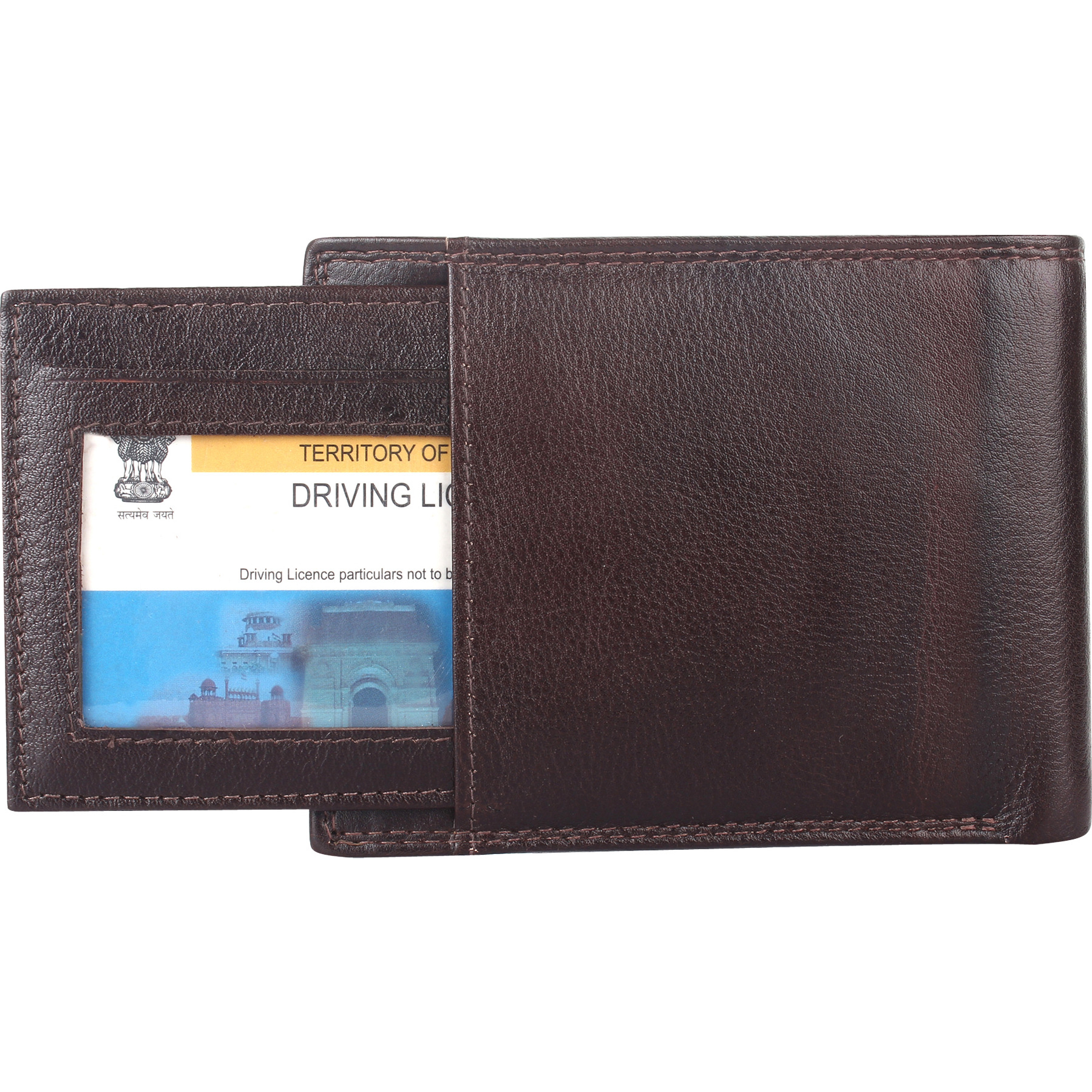FIONA Mens Leather Bifold Wallet | Wallets For Men RFID Blocking | Genuine Leather | Extra Capacity Mens Brown Wallet |