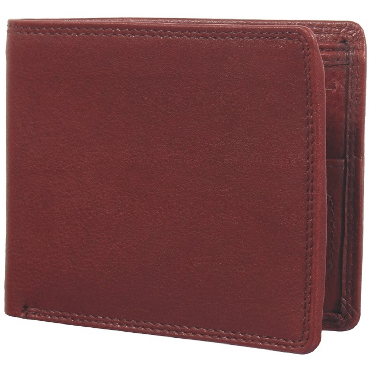 FIONA Mens Leather Bifold Wallet | Wallets For Men RFID Blocking | Genuine Leather | Extra Capacity Mens Brown Wallet |