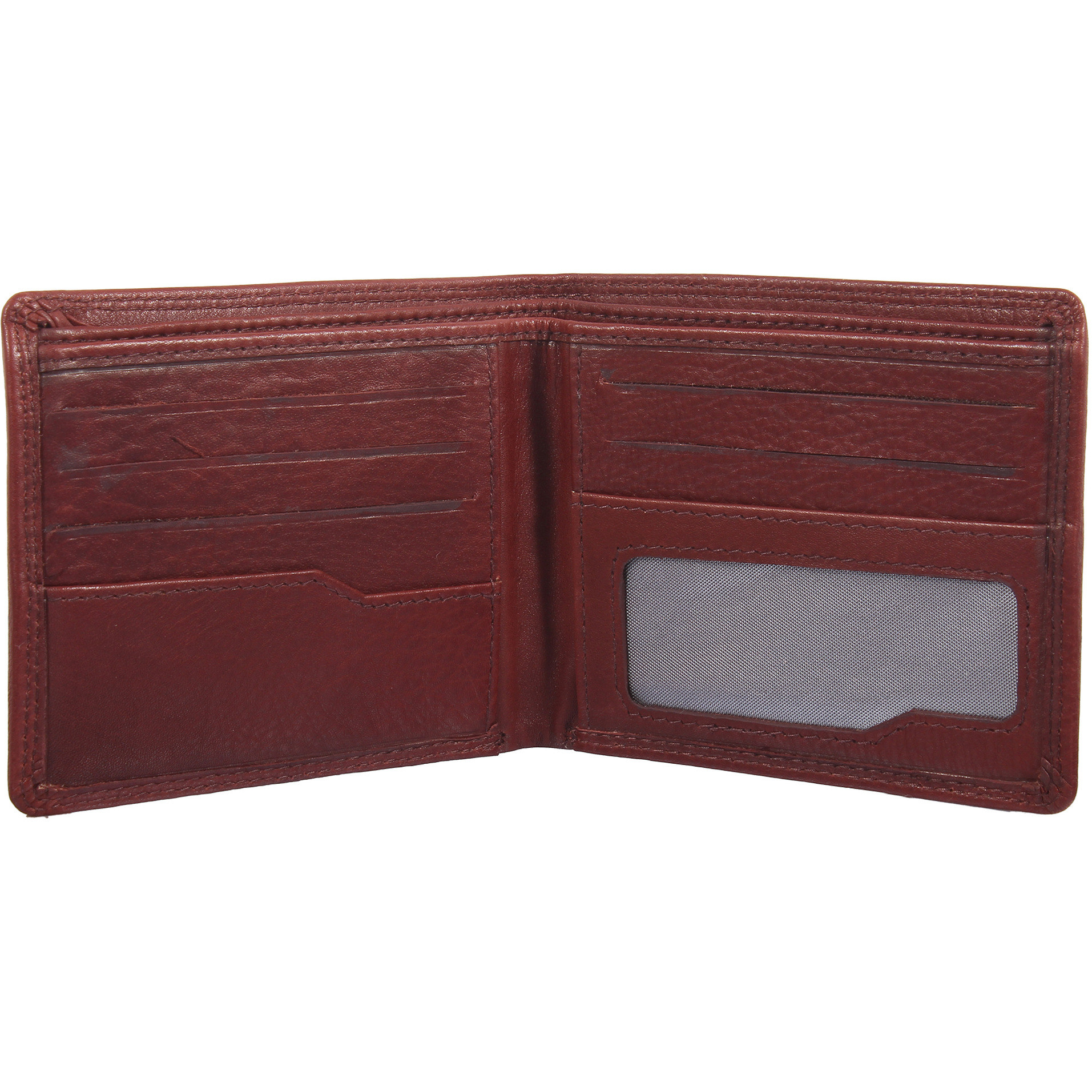 FIONA Mens Leather Bifold Wallet | Wallets For Men RFID Blocking | Genuine Leather | Extra Capacity Mens Brown Wallet |