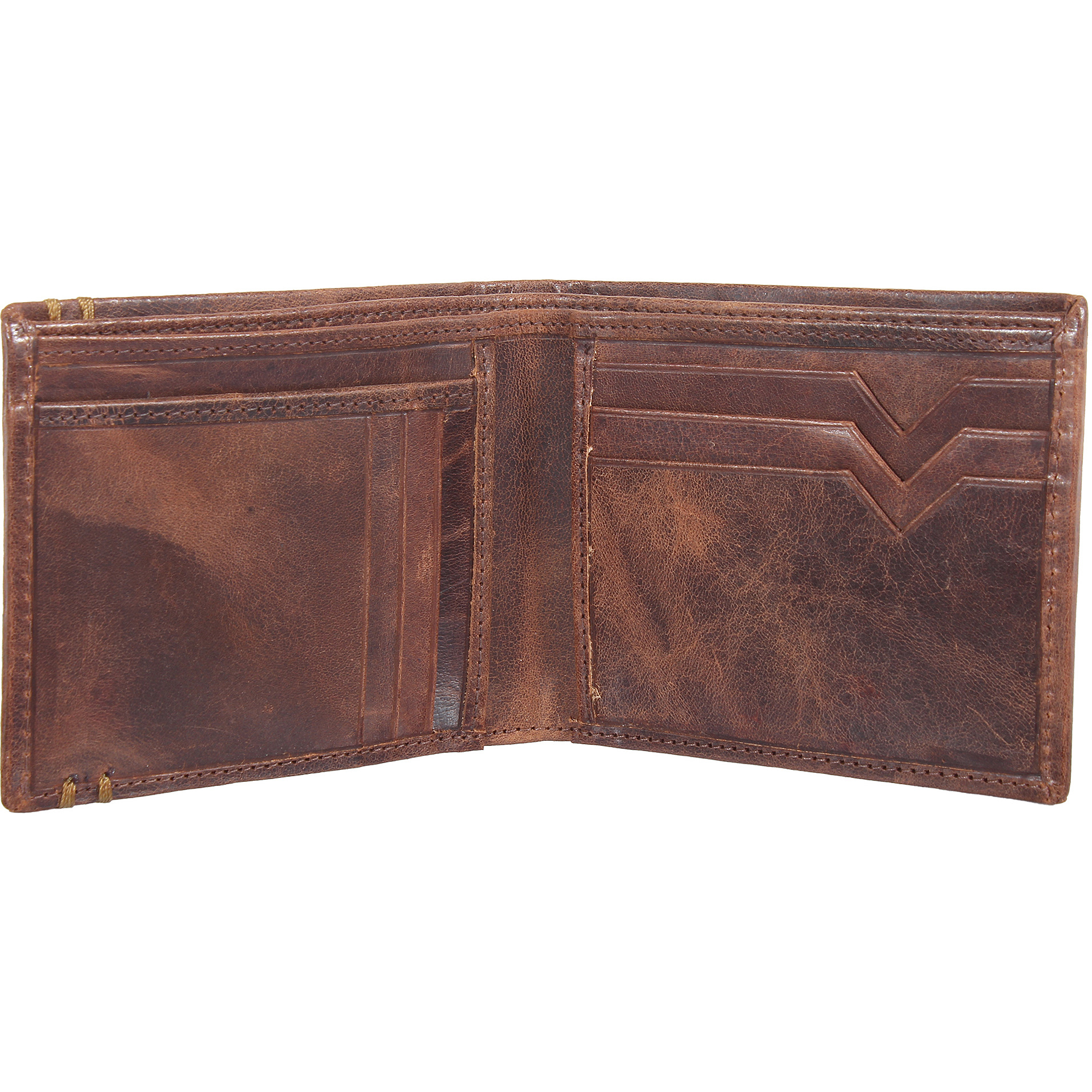 FIONA Mens Leather Bifold Wallet | Wallets For Men RFID Blocking | Genuine Leather | Extra Capacity Mens Brown Wallet |