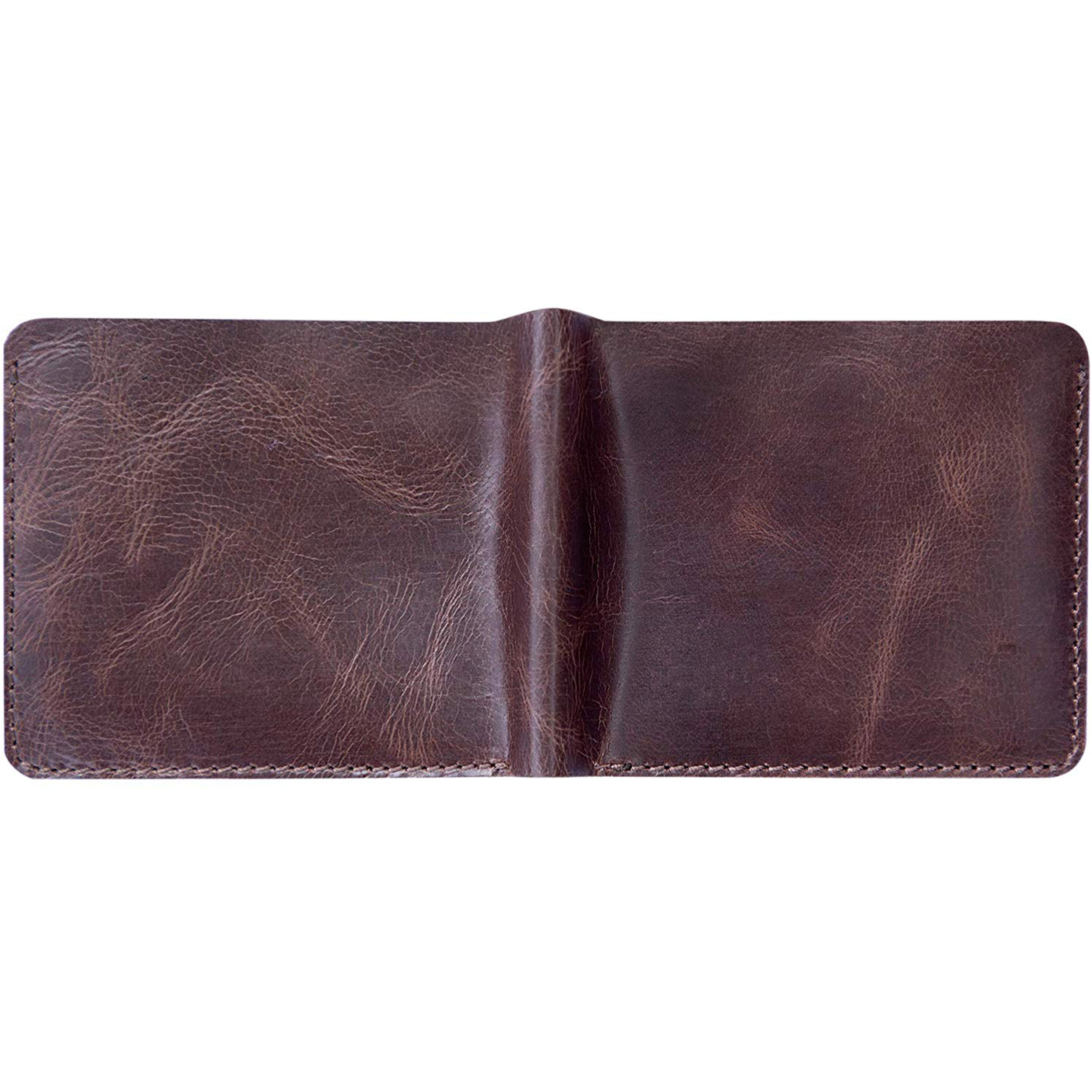 FIONA Mens Leather Bifold Wallet | Wallets For Men RFID Blocking | Genuine Leather | Extra Capacity Mens Brown Wallet |