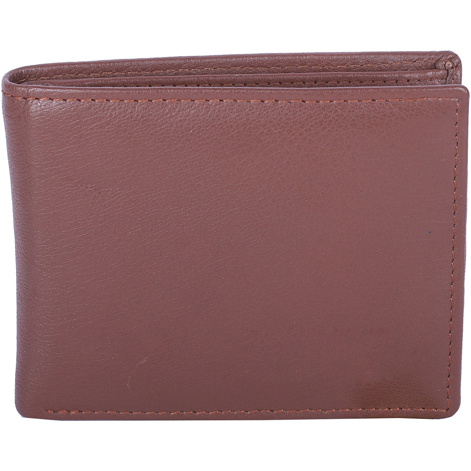 FIONA Mens Leather Bifold Wallet | Wallets For Men RFID Blocking | Genuine Leather | Extra Capacity Mens Brown Wallet |