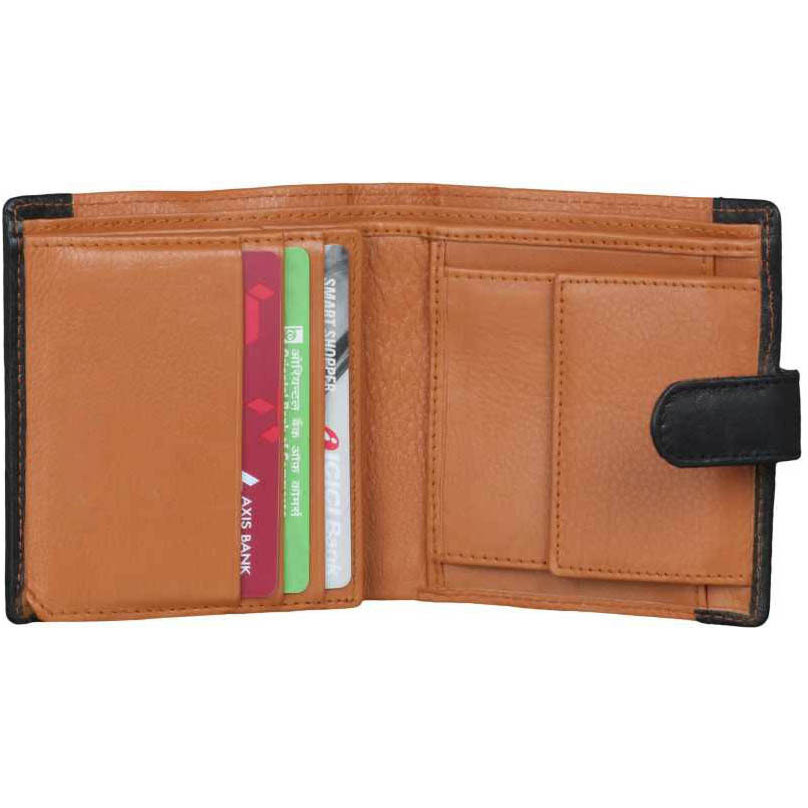 FIONA Mens Leather Bifold Wallet | Wallets For Men RFID Blocking | Genuine Leather | Extra Capacity Mens Brown Wallet |