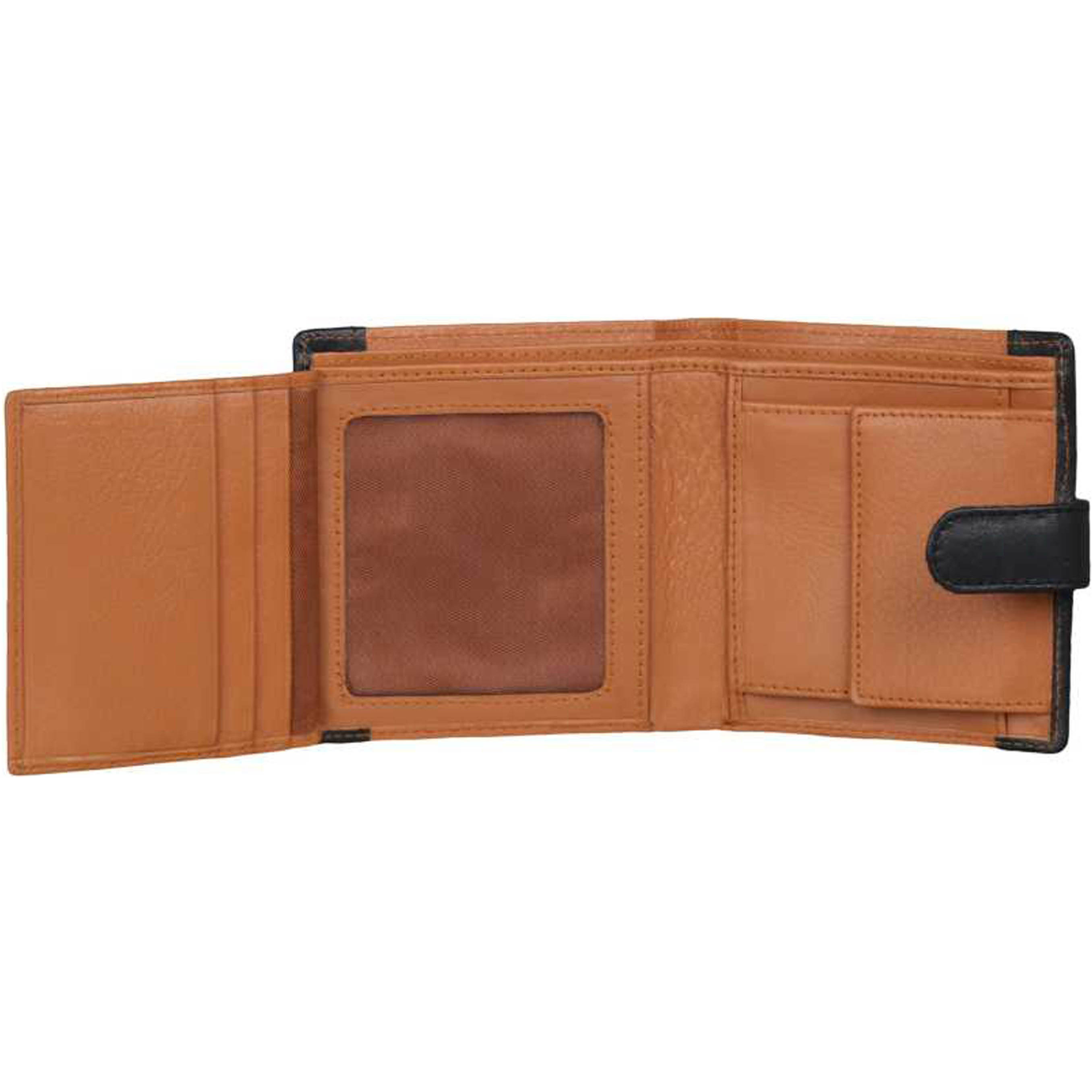 FIONA Mens Leather Bifold Wallet | Wallets For Men RFID Blocking | Genuine Leather | Extra Capacity Mens Brown Wallet |