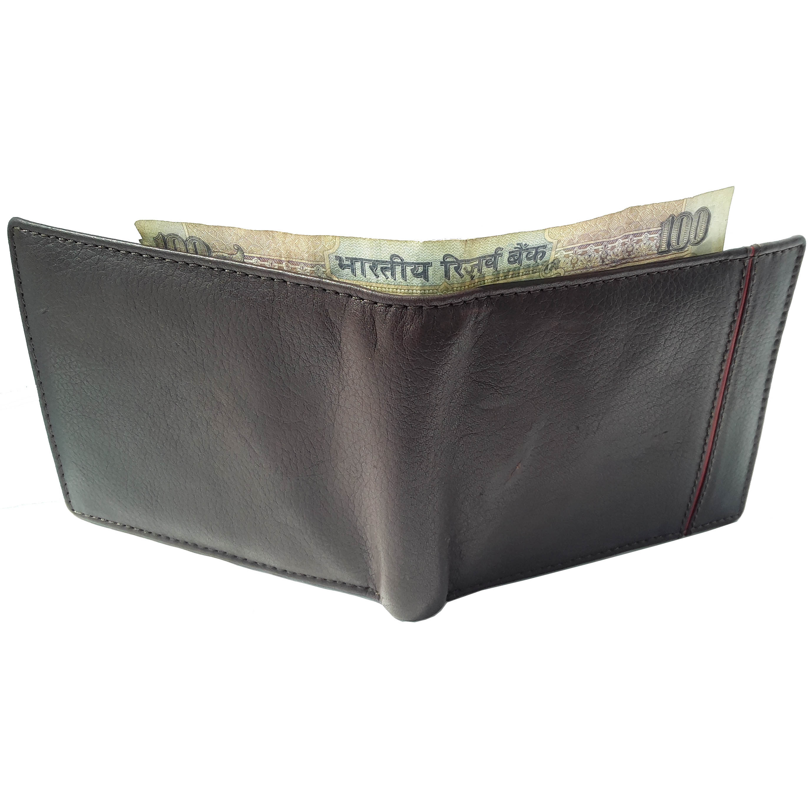 FIONA Mens Leather Bifold Wallet | Wallets For Men RFID Blocking | Genuine Leather | Extra Capacity Mens Brown Wallet |