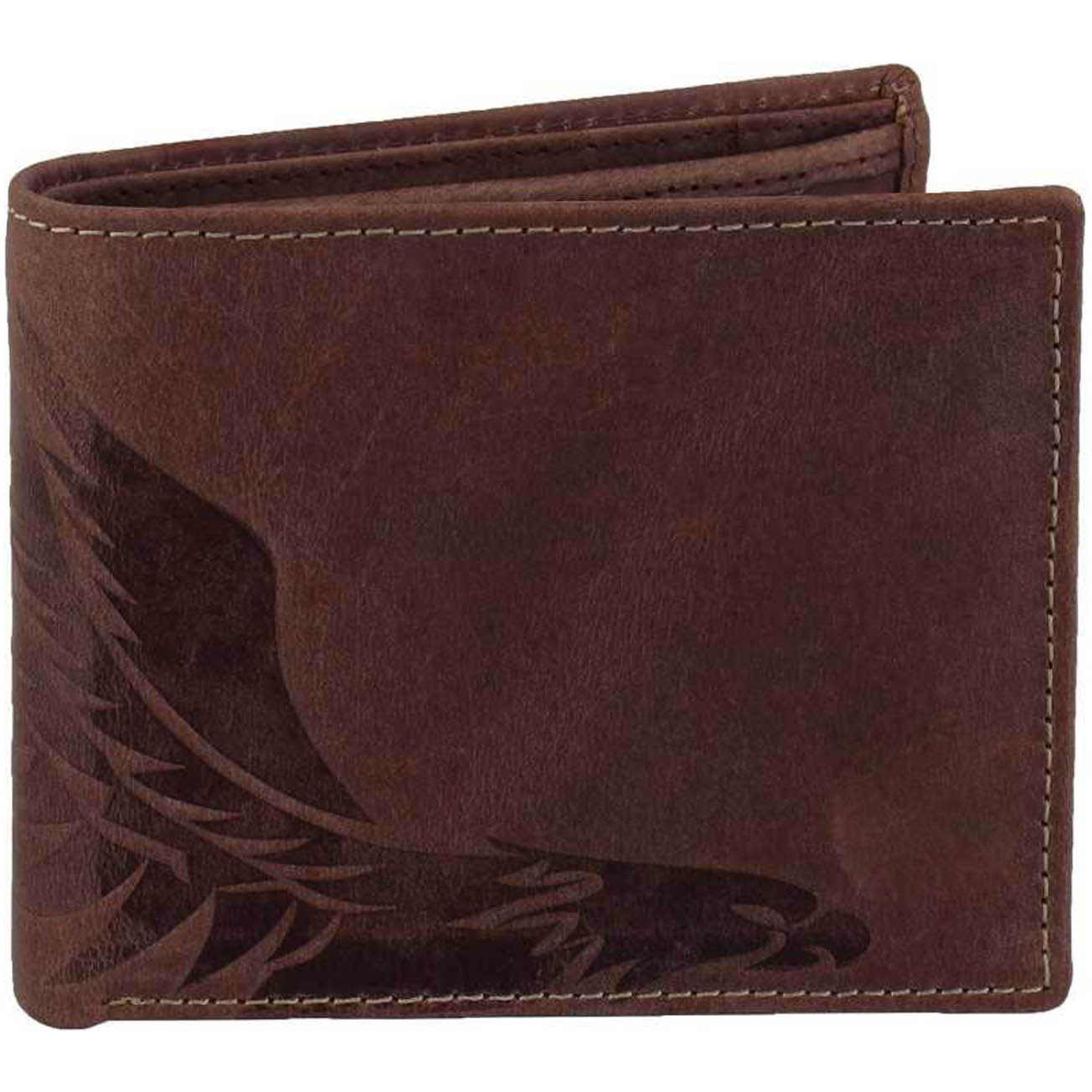 FIONA Mens Leather Bifold Wallet | Wallets For Men RFID Blocking | Genuine Leather | Extra Capacity Mens Brown Wallet |