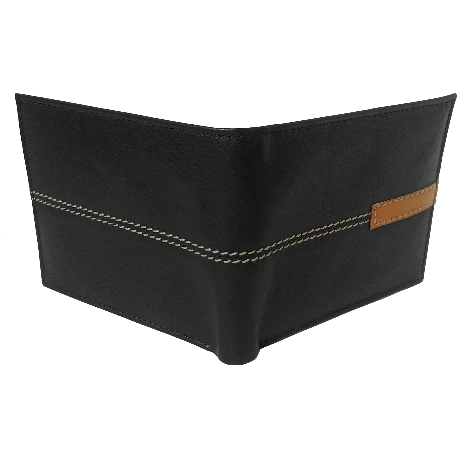 FIONA Mens Leather Bifold Wallet | Wallets For Men RFID Blocking | Genuine Leather | Extra Capacity Mens Brown Wallet |