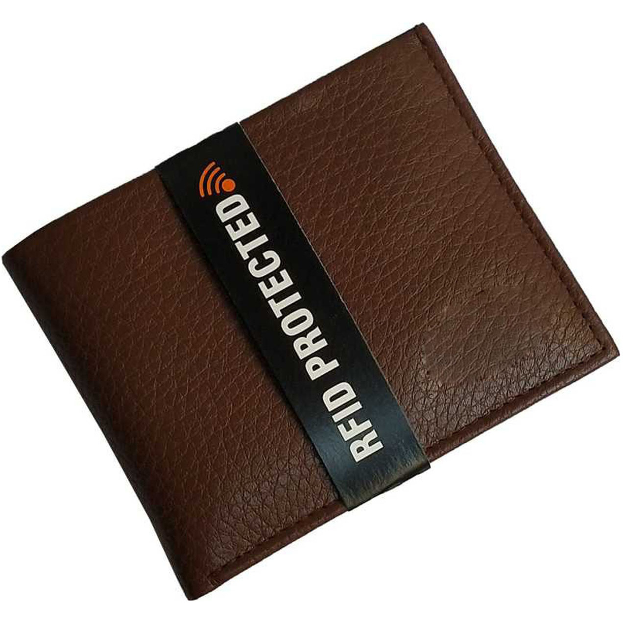 FIONA Mens Leather Bifold Wallet | Wallets For Men RFID Blocking | Genuine Leather | Extra Capacity Mens Brown Wallet |