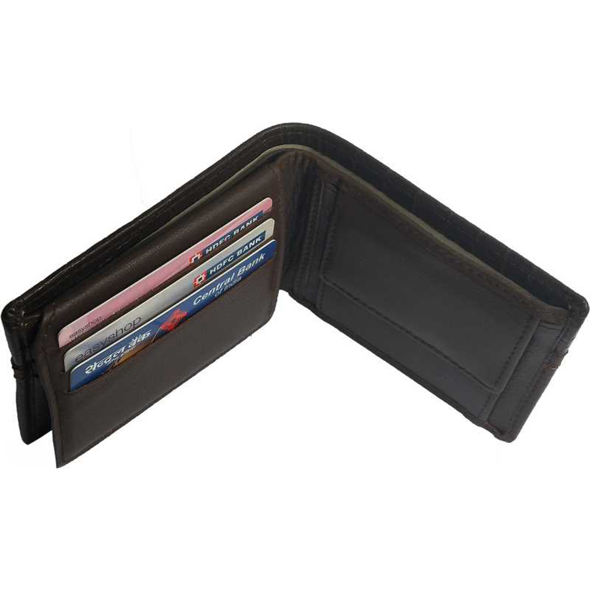 FIONA Mens Leather Bifold Wallet | Wallets For Men RFID Blocking | Genuine Leather | Extra Capacity Mens Brown Wallet |