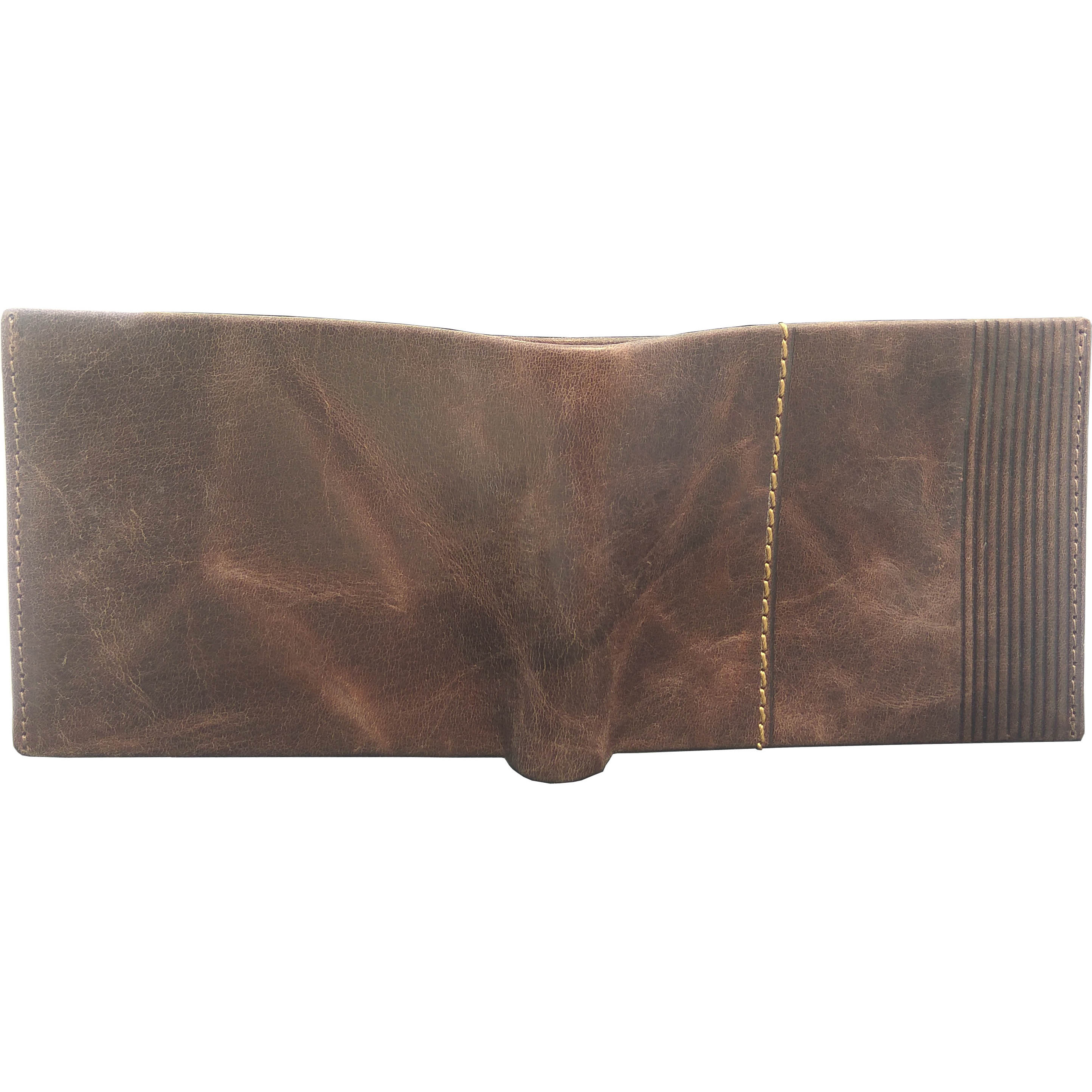 FIONA Mens Leather Bifold Wallet | Wallets For Men RFID Blocking | Genuine Leather | Extra Capacity Mens Brown Wallet |
