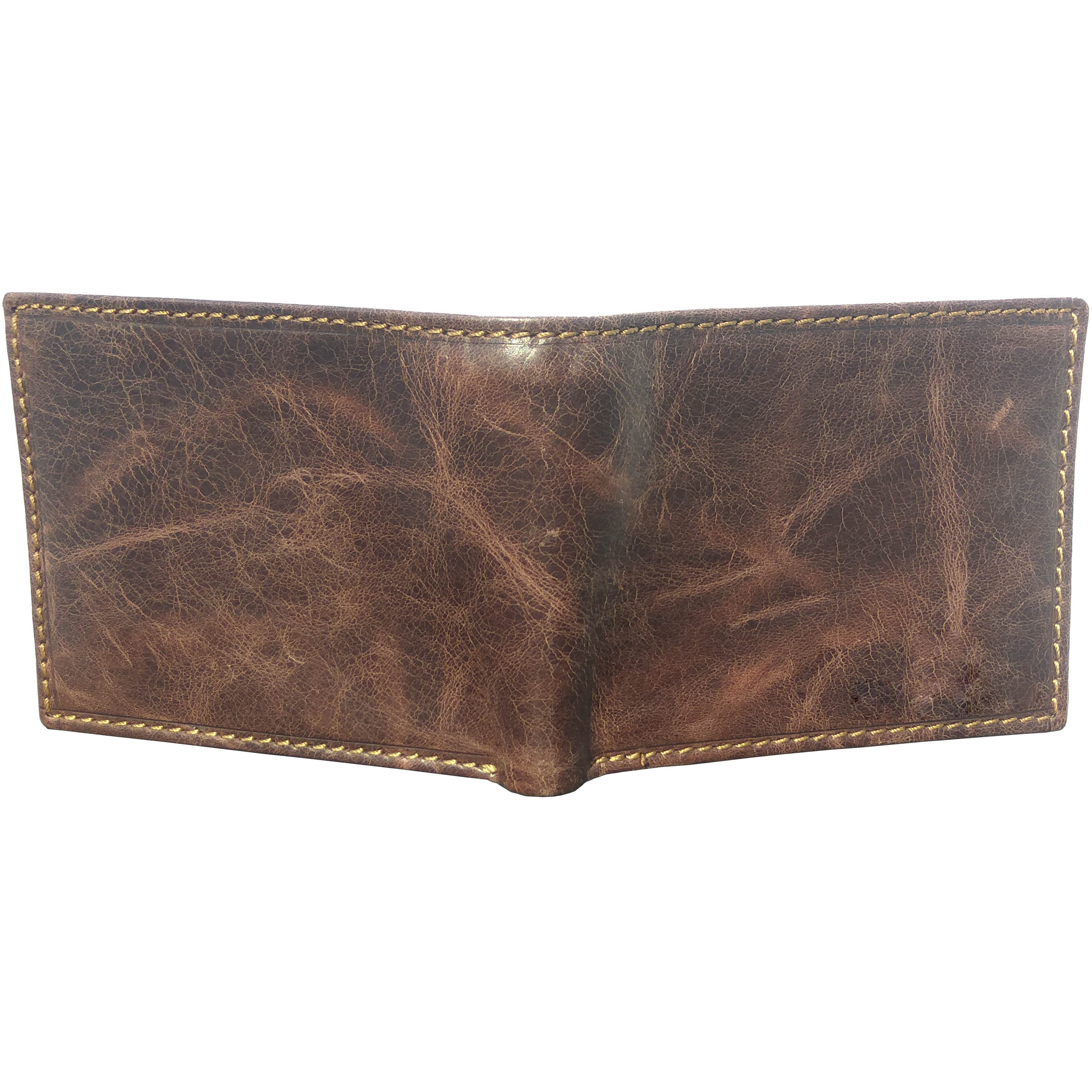 FIONA Mens Leather Bifold Wallet | Wallets For Men RFID Blocking | Genuine Leather | Extra Capacity Mens Brown Wallet |