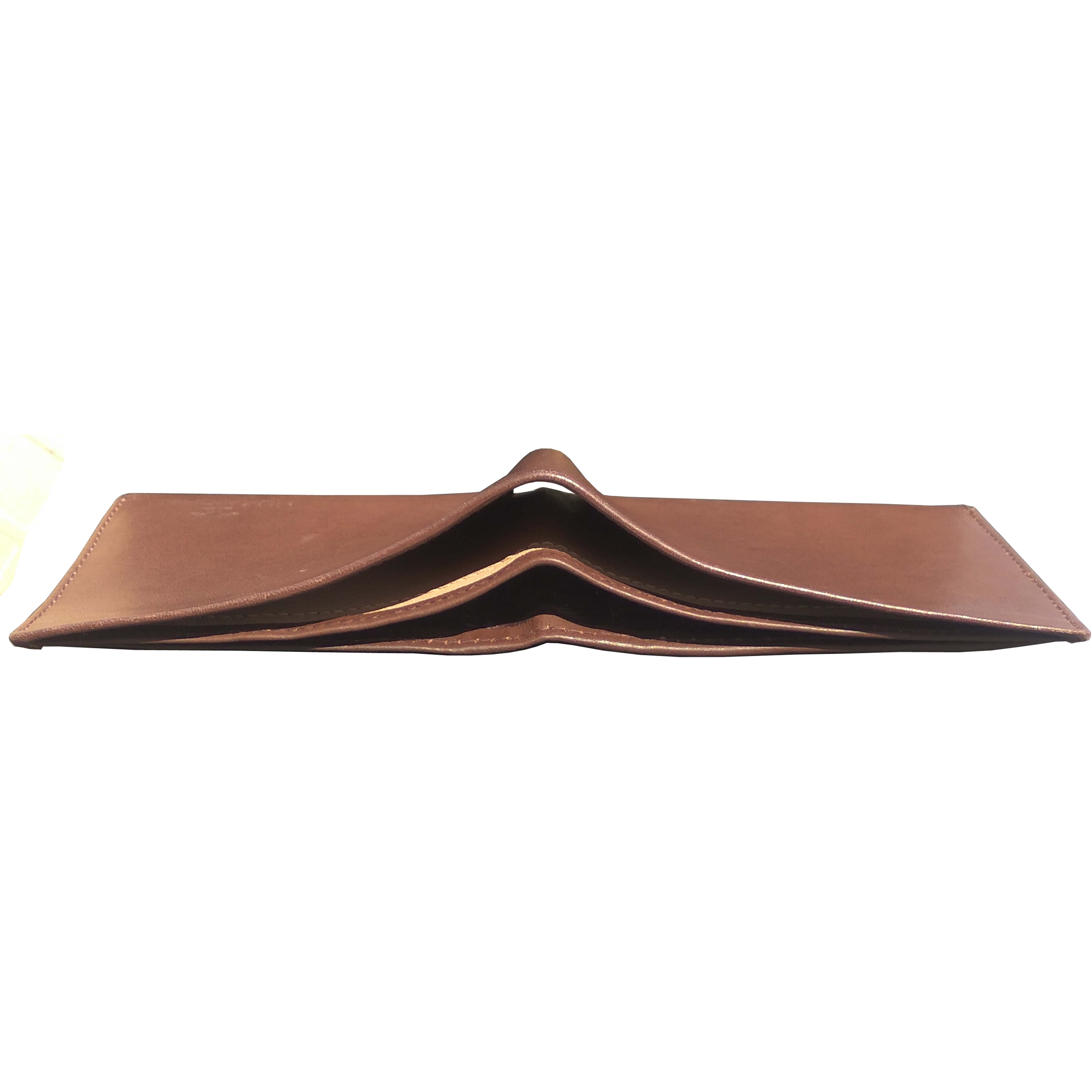 FIONA Mens Leather Bifold Wallet | Wallets For Men RFID Blocking | Genuine Leather | Extra Capacity Mens Brown Wallet |