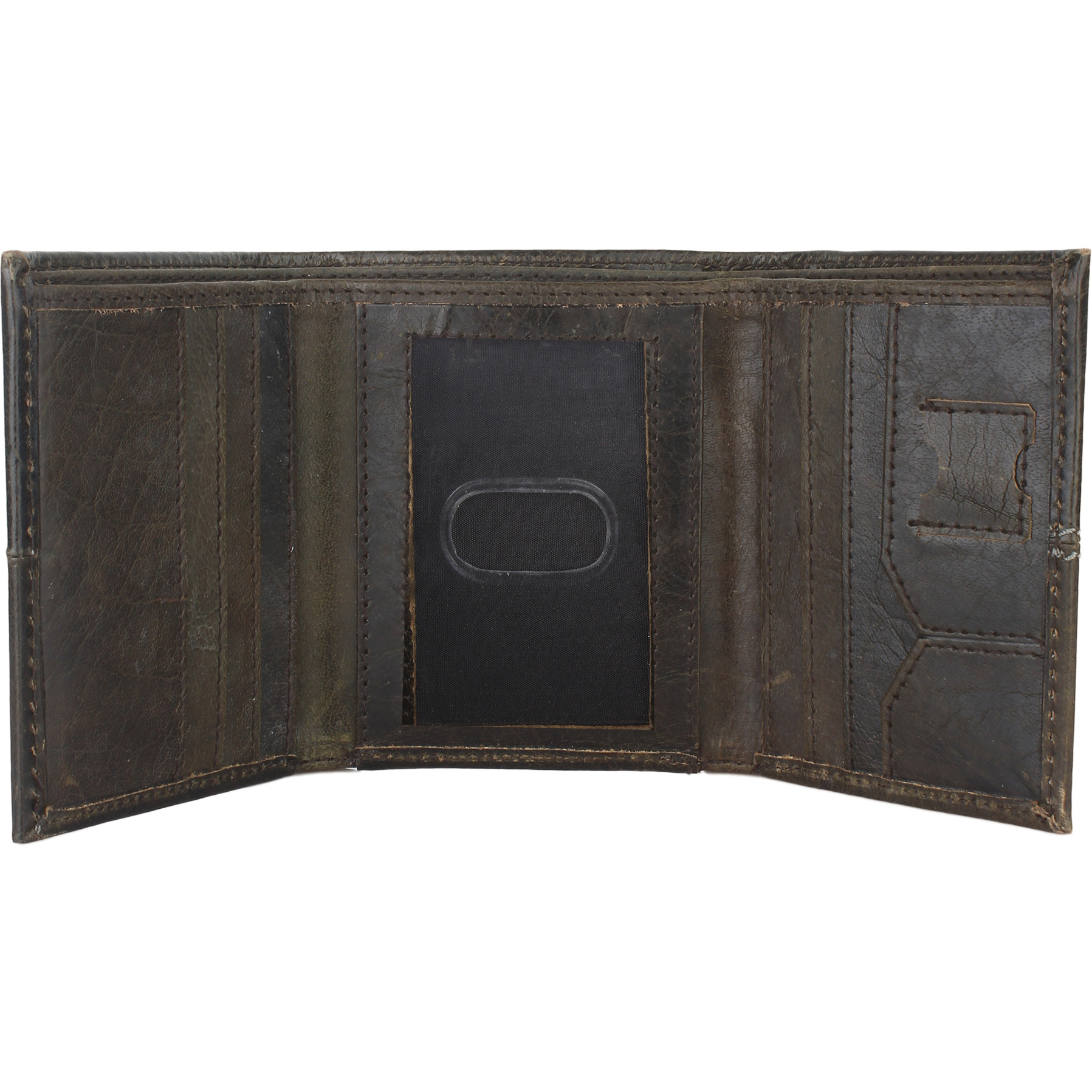 FIONA Mens Leather Bifold Wallet | Wallets For Men RFID Blocking | Genuine Leather | Extra Capacity Mens Green Wallet |