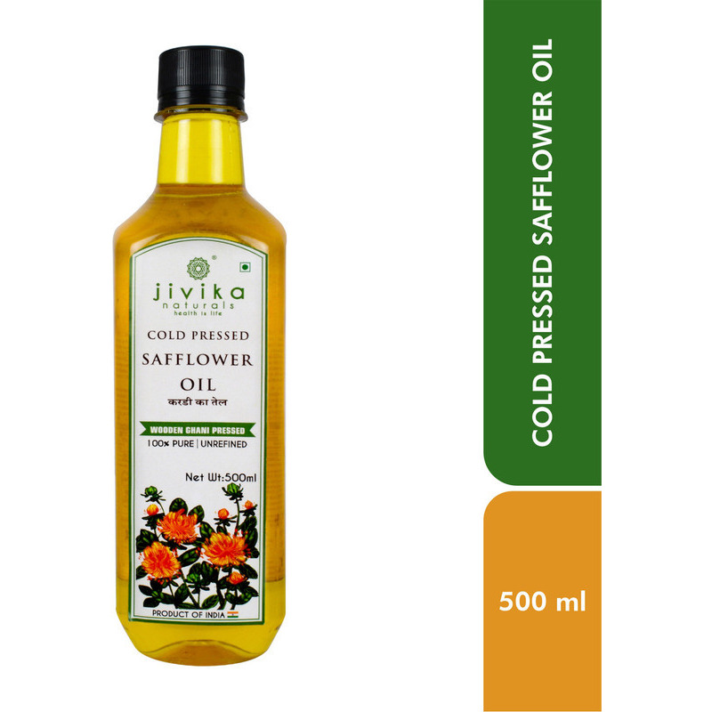 Jivika Naturals Cold-Pressed Safflower Oil 500ml