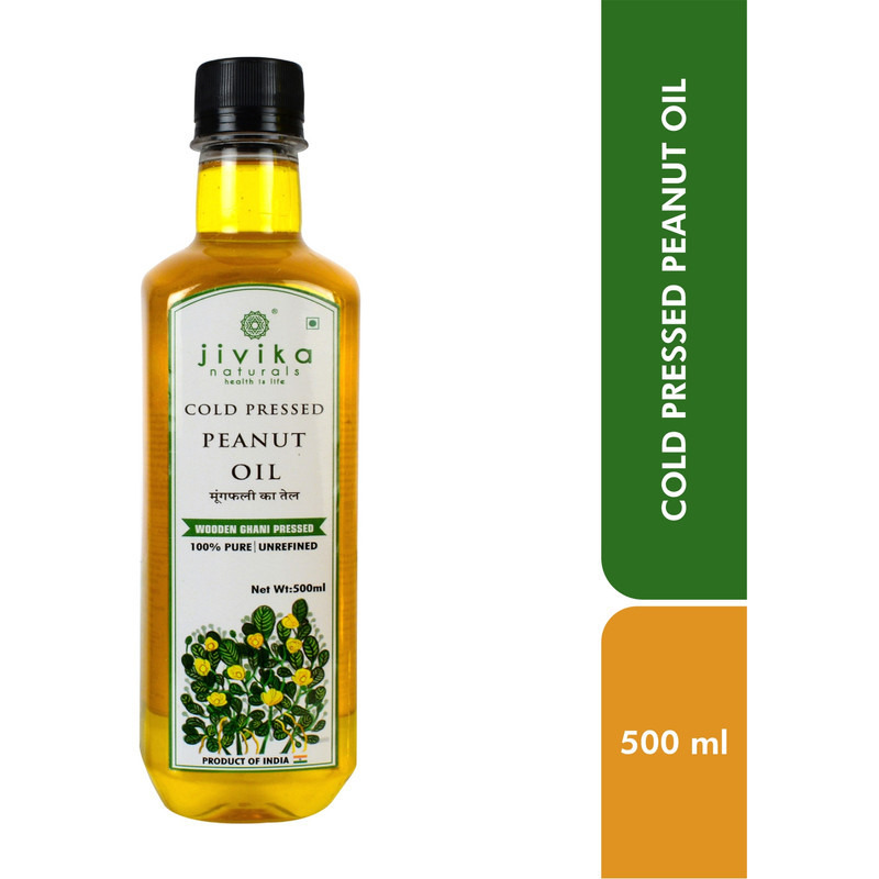 Jivika Naturals Cold-Pressed Peanut Oil 500ml
