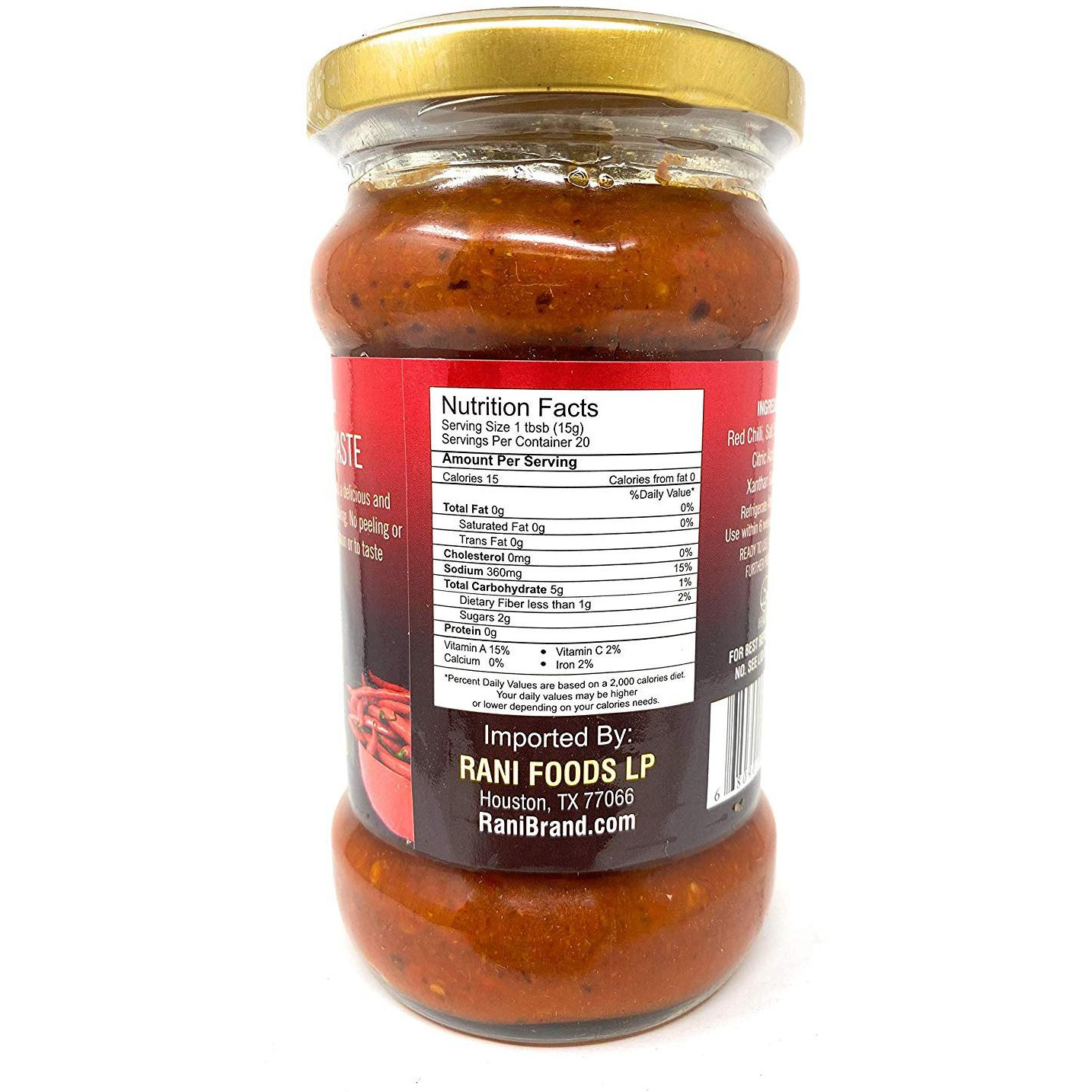 Asian Kitchen Red Chilli Cooking Paste 10.58oz (300g) ~ Vegan | Glass Jar | Gluten Friendly | NON-GMO | No Colors | Indian Origin
