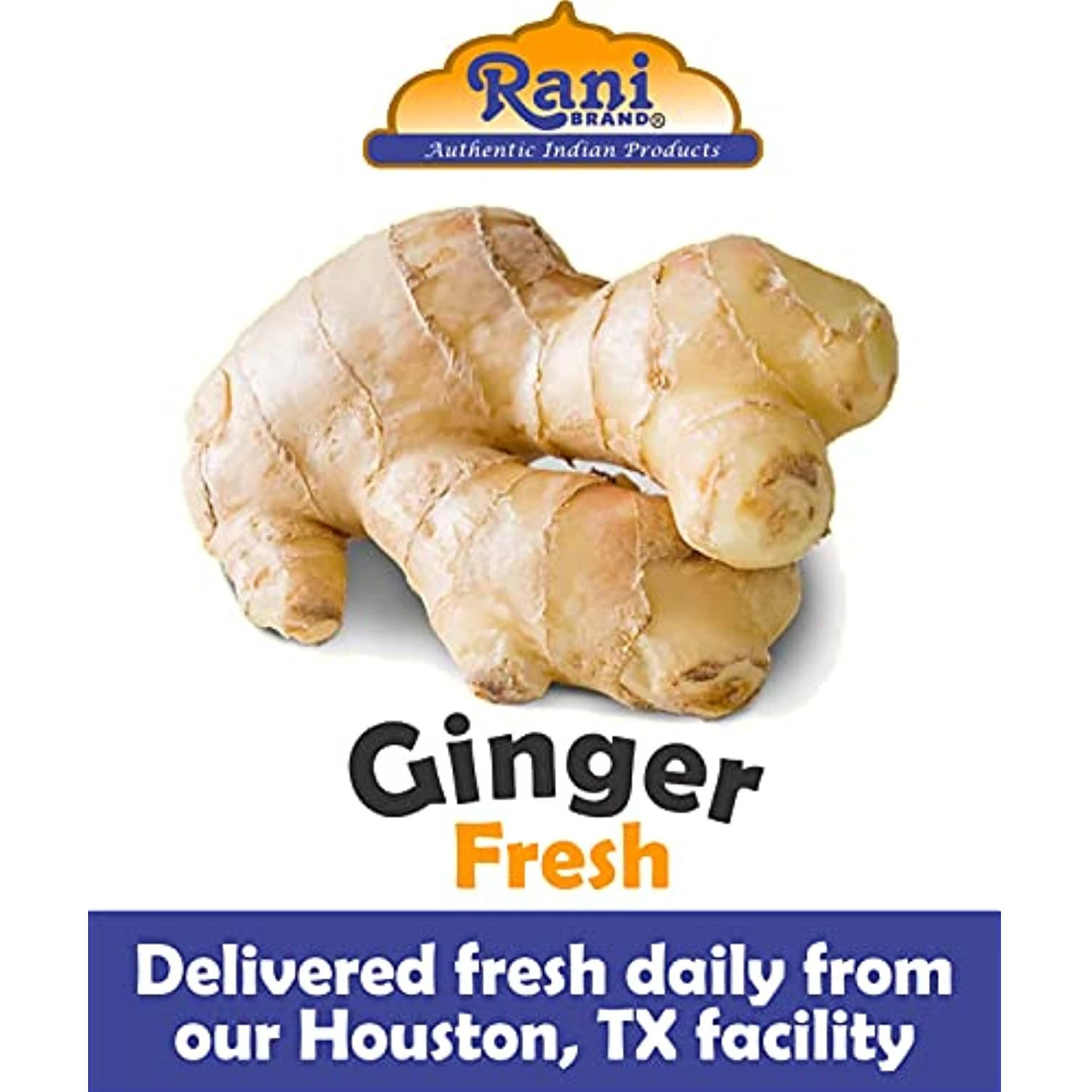 Fresh Ginger Root - By Rani Brand (16 Ounce) 1 Pound