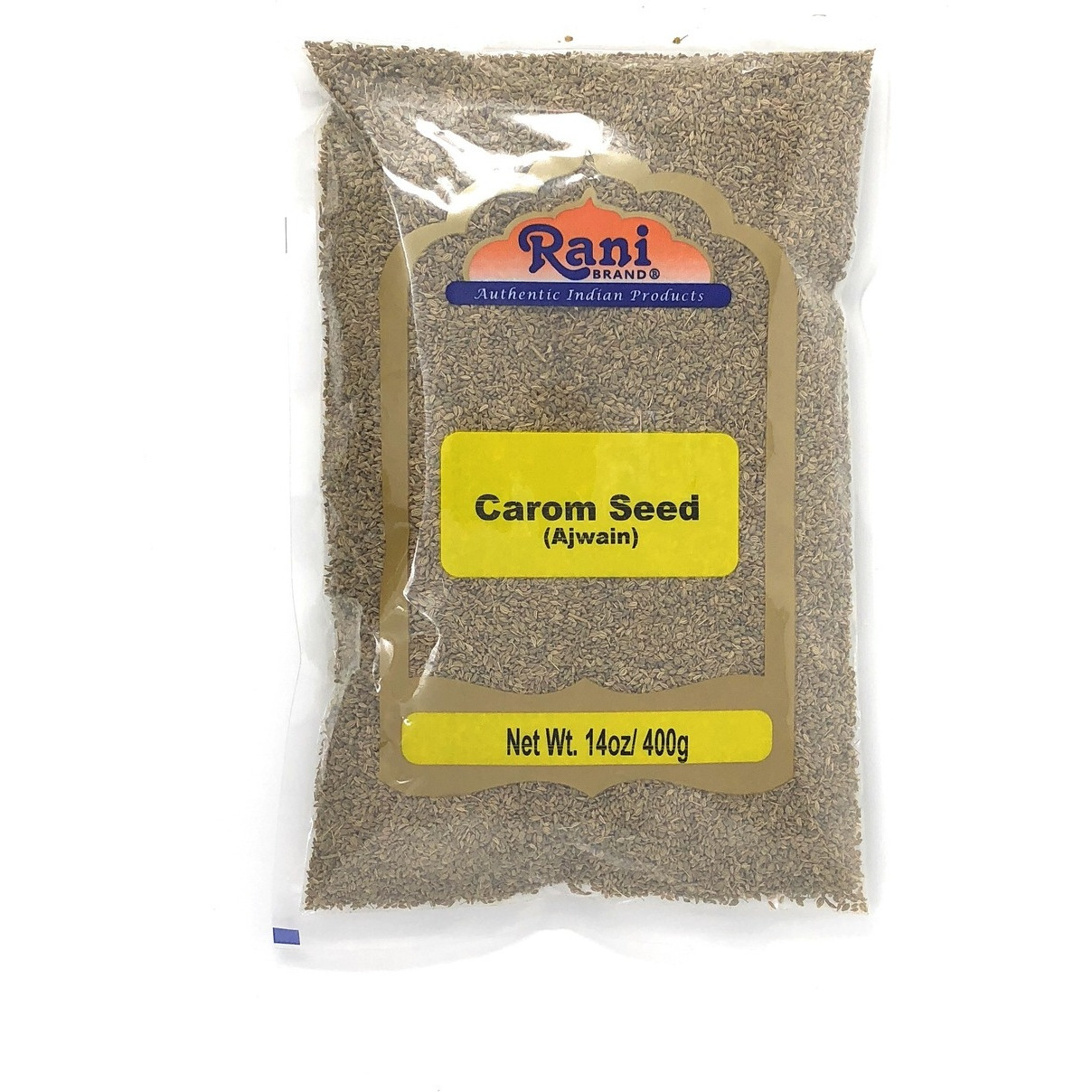 Rani Ajwain Seeds (Carom Bishops Weed) Spice Whole 14oz (400g) ~ Natural | Vegan | Gluten Friendly | NON-GMO | Indian Origin