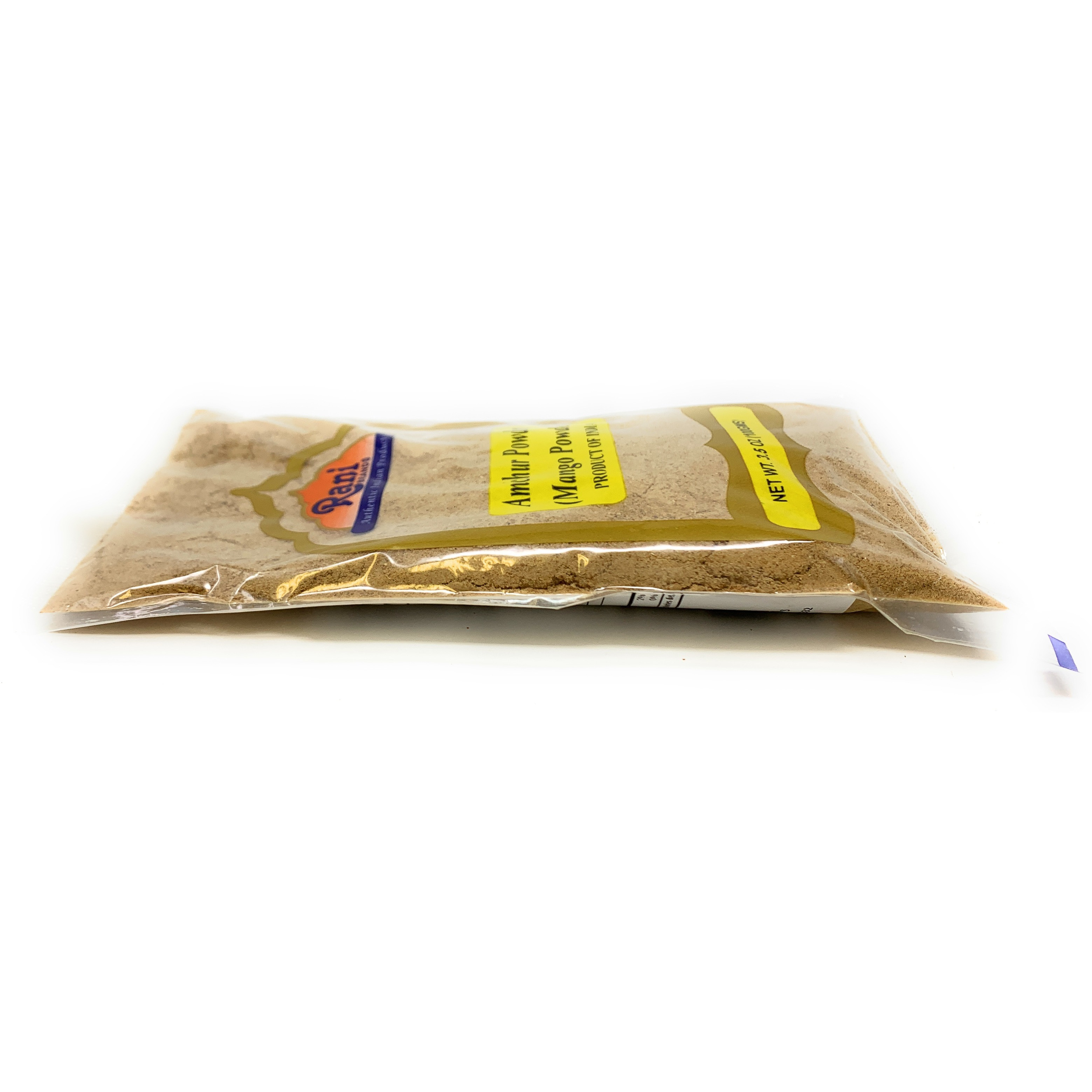 Rani Amchur (Mango) Ground Powder Spice 3.5oz (100gm) ~ All Natural, Indian Origin | No Color | Gluten Free Ingredients | Vegan | NON-GMO | No Salt or fillers