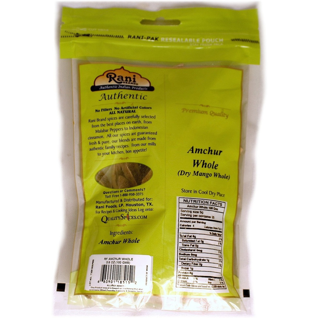Rani Amchur (Mango) Slice 100g