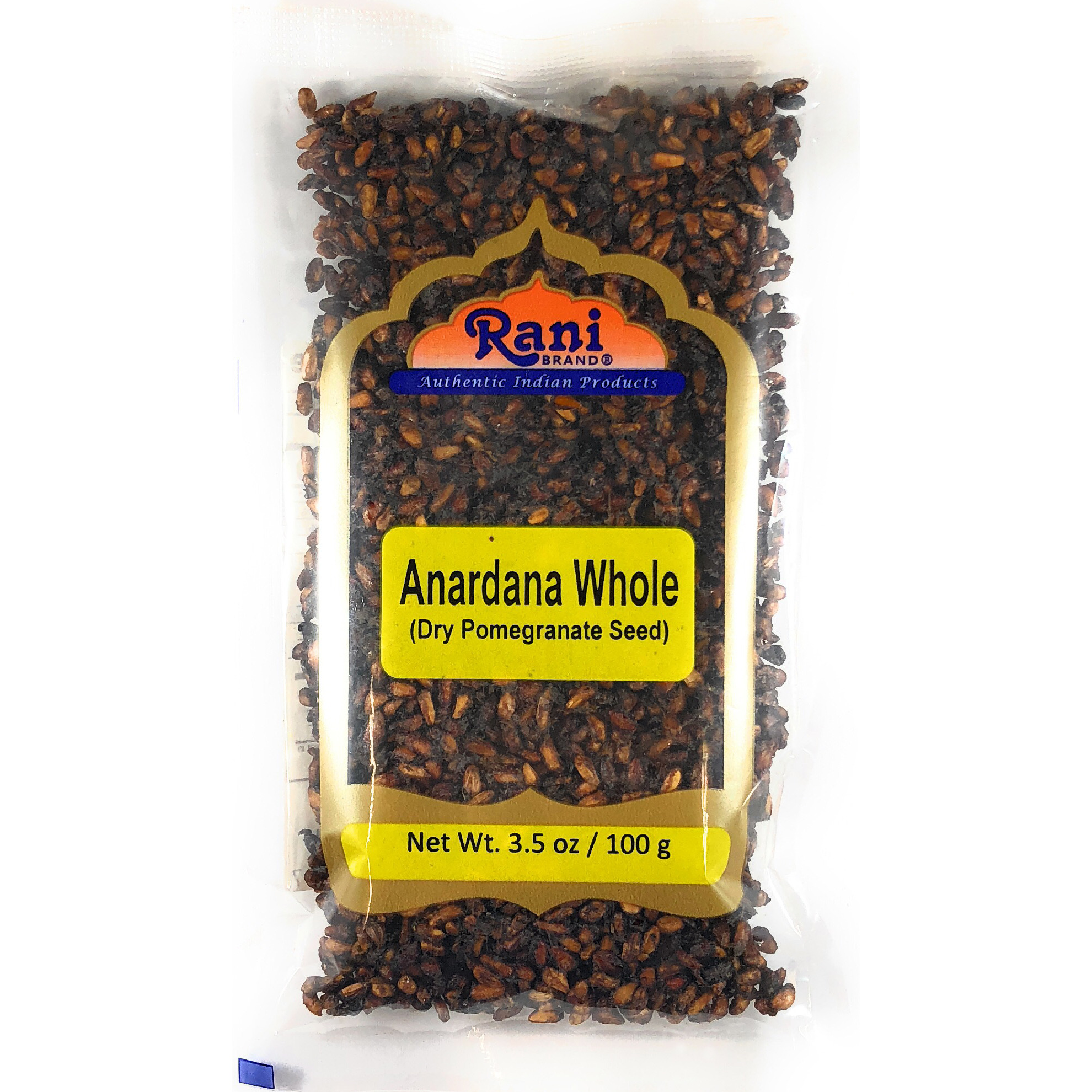 Rani Anardana (Pomegranate) Dry Whole Seeds Indian Spice 3.5oz (100g) ~ All Natural | No Color | Gluten Free Ingredients | Vegan | NON-GMO