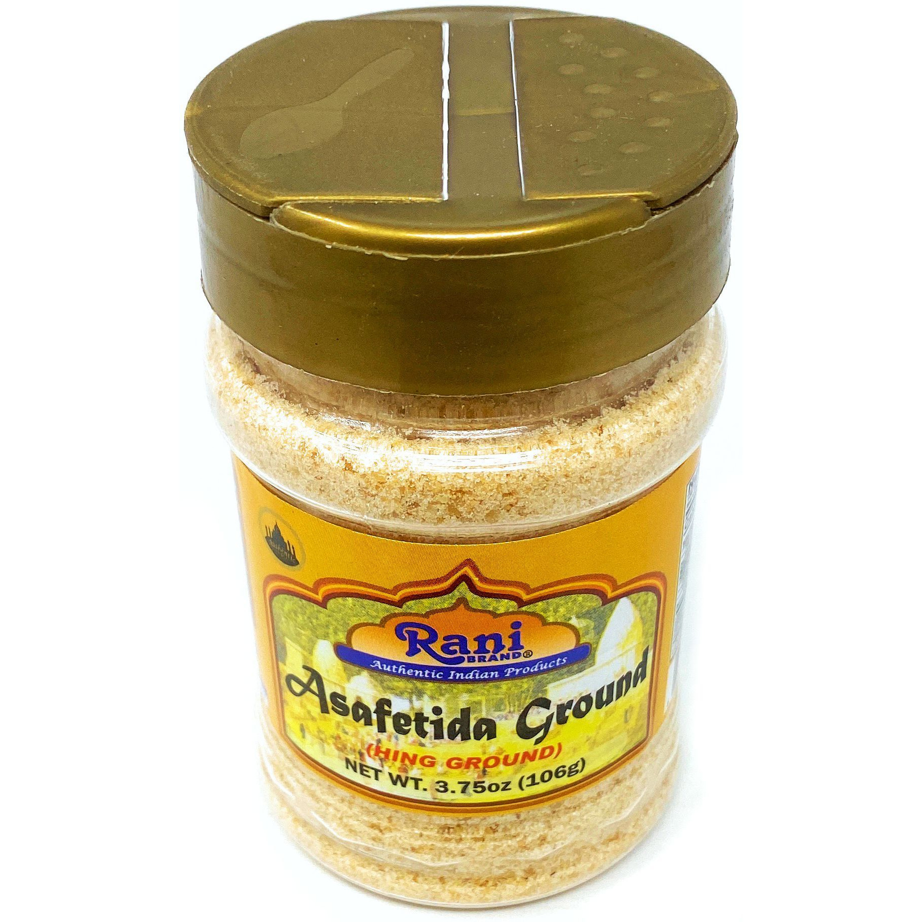 Rani Asafetida (Hing) Ground 3.75oz (106g) ~ All Natural | Salt Free | Vegan | NON-GMO | Asafoetida Indian Spice | Best for Onion Garlic Substitute