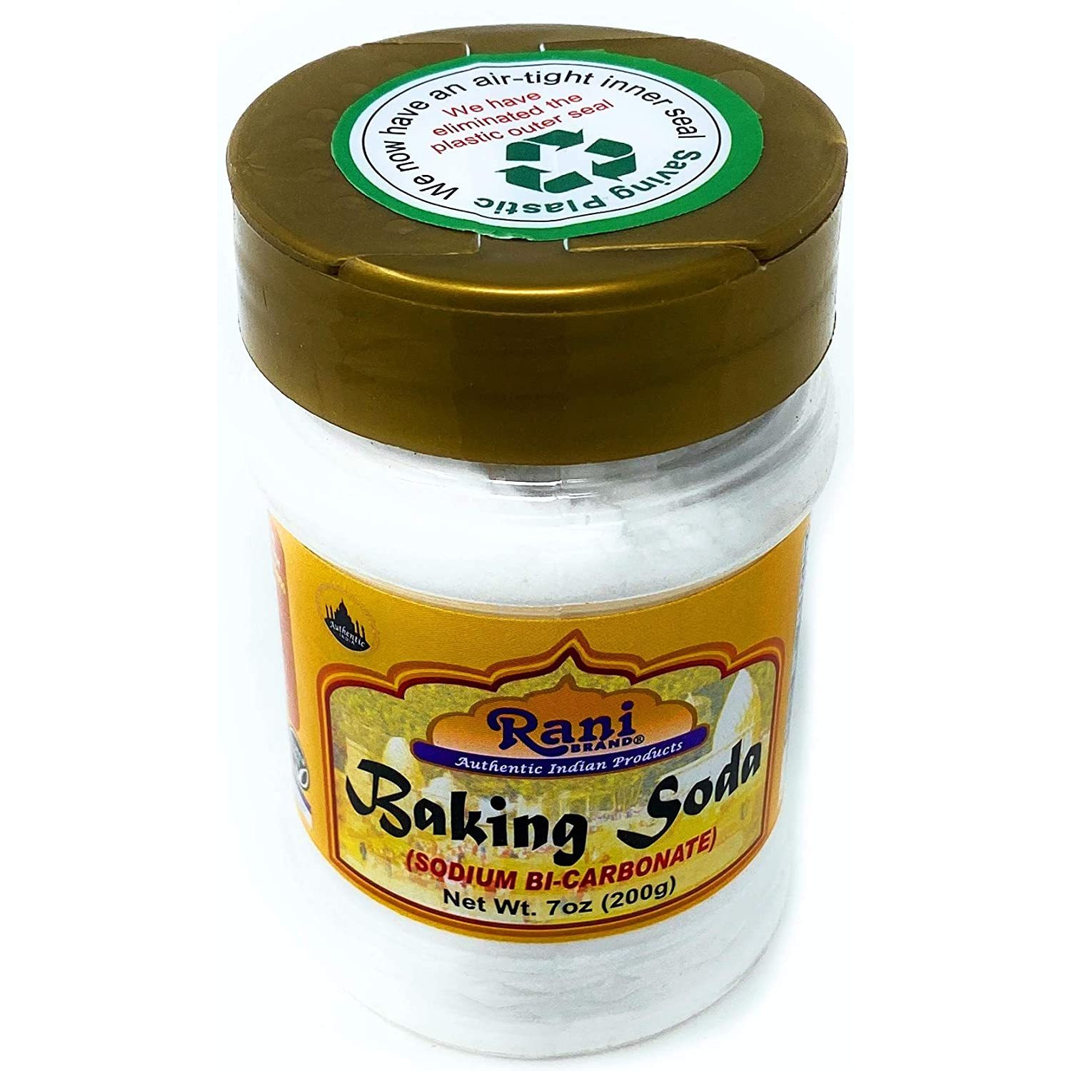 Rani Baking Soda (SODIUM BI-CARBONATE) 7 Ounce (200g) ~ Used for cooking, NON-GMO | Indian Origin | Gluten Friendly