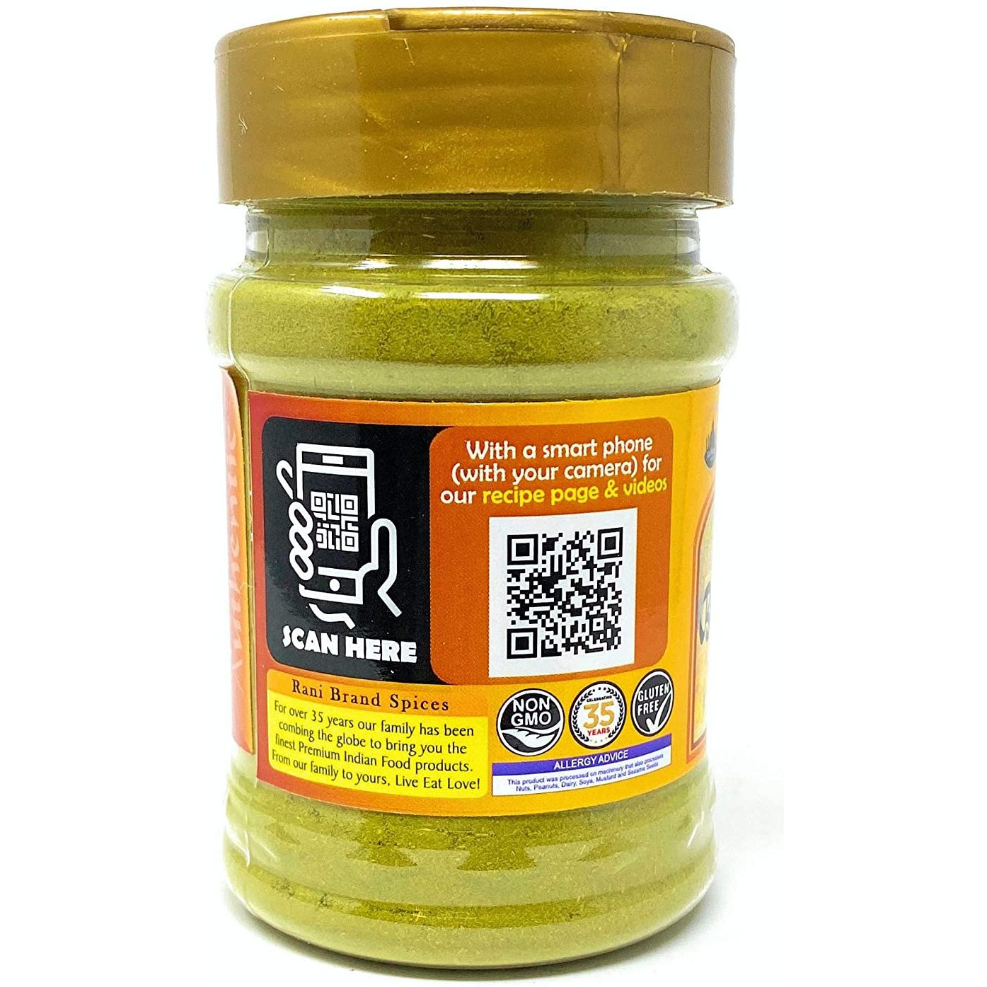 Rani Bay Leaf (Leaves) Powder 2.4oz (70g) PET Jar, All Natural ~ Gluten Friendly | NON-GMO | Vegan | Indian Origin (Tej Patta)