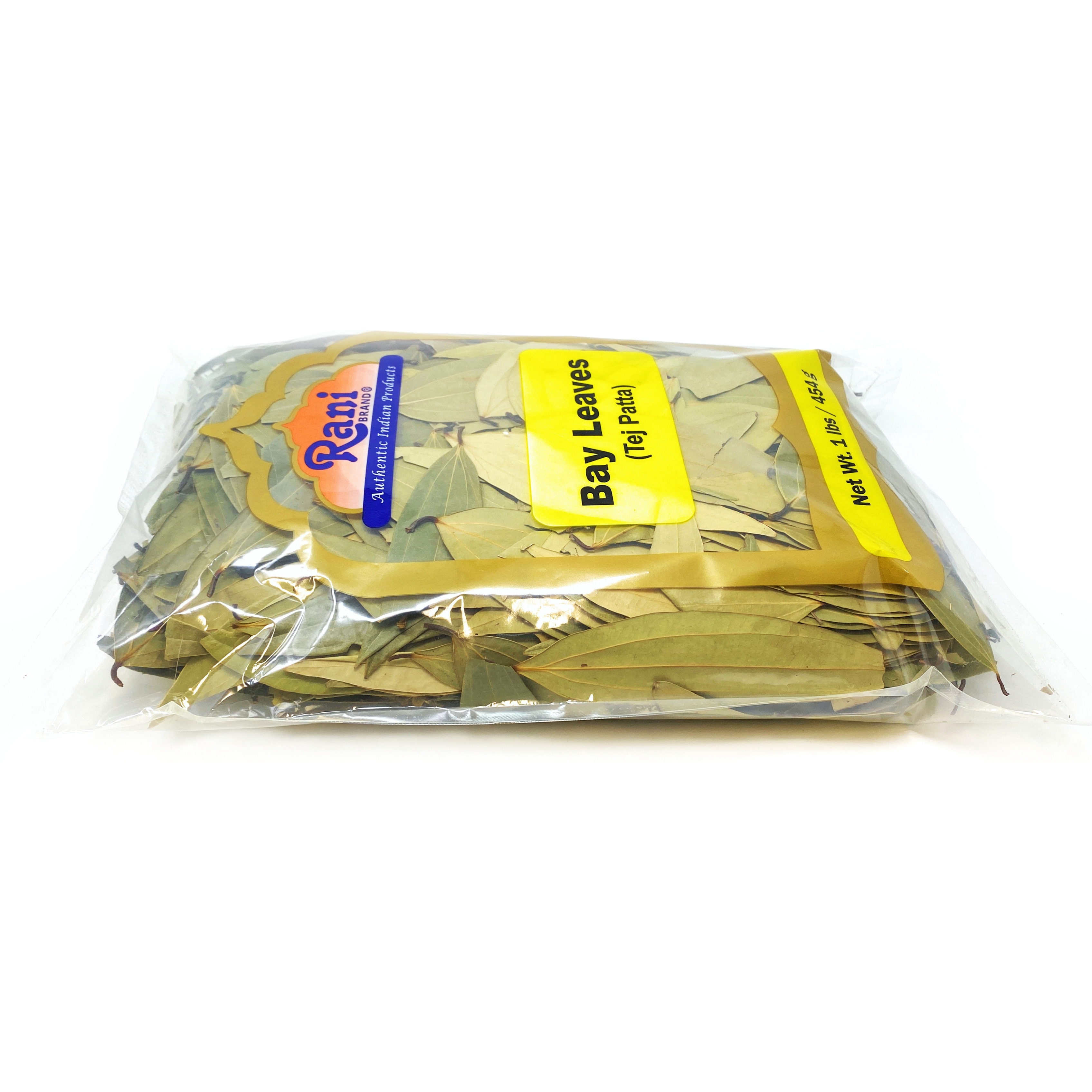 Rani Bay Whole Leaf (Leaves) Spice Hand Selected Extra Large 16oz (454g) 1lb Bulk Pack All Natural ~ Gluten Friendly | NON-GMO | Vegan | Indian Origin (Tej Patta)