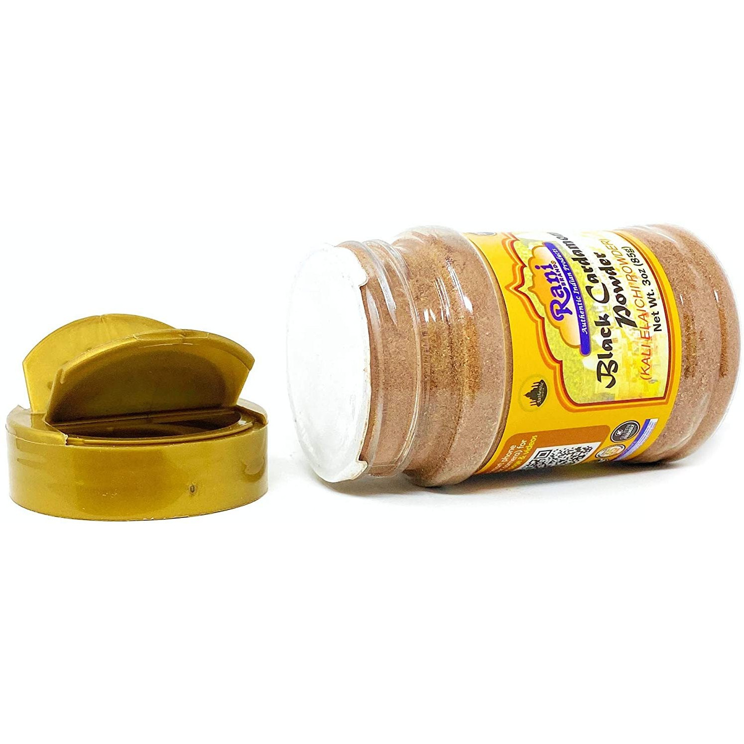 Rani Black Cardamom Powder 3 Ounce (85g) ~  All Natural | Vegan | Gluten Friendly | NON-GMO | Indian Origin