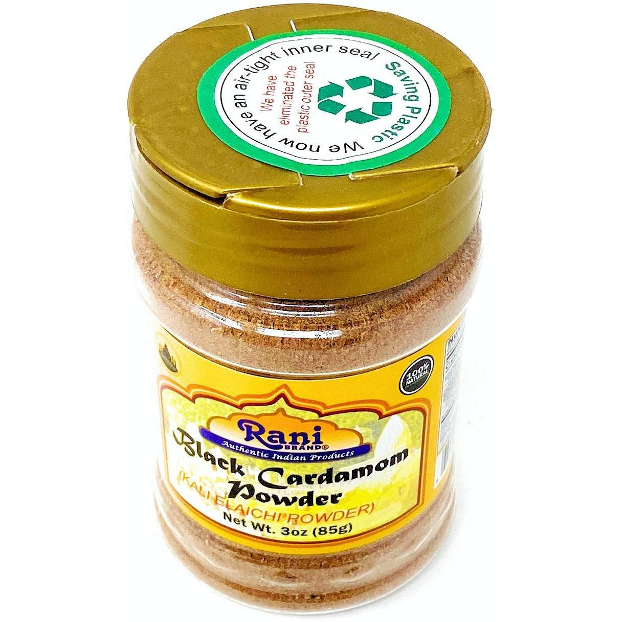 Rani Black Cardamom Powder 3 Ounce (85g) ~  All Natural | Vegan | Gluten Friendly | NON-GMO | Indian Origin
