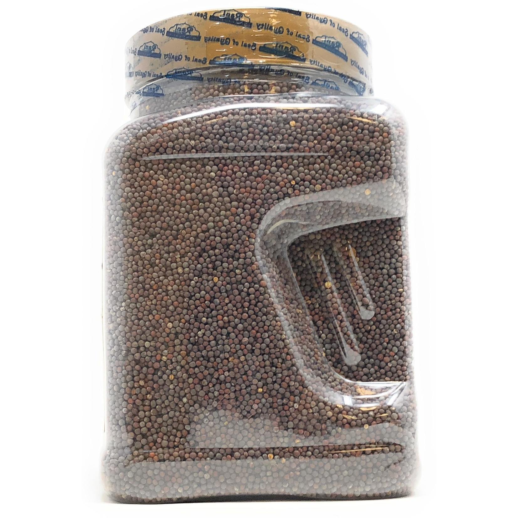 Rani Black Mustard Seeds Whole Spice (Kali Rai) 42oz (2.7 lbs) PET Jar All Natural ~ Gluten Friendly | NON-GMO | Vegan | Indian Origin