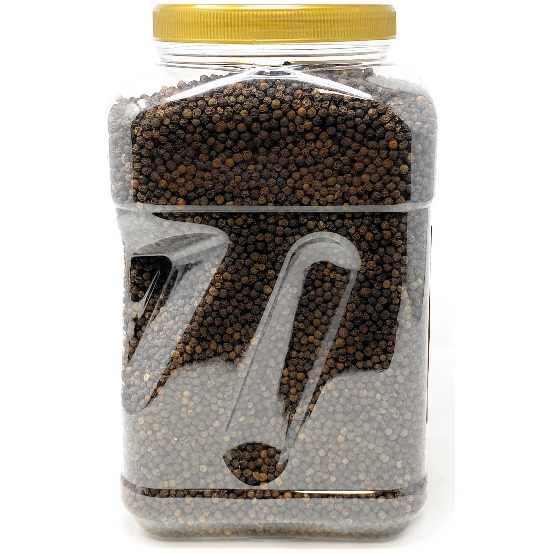 Rani Black Pepper Whole (Peppercorns) 5lbs (80oz) ~ PET Jar, Premium Indian MG-1 Grade ~ Gluten Friendly, Non-GMO, Natural Perfect size for Grinders