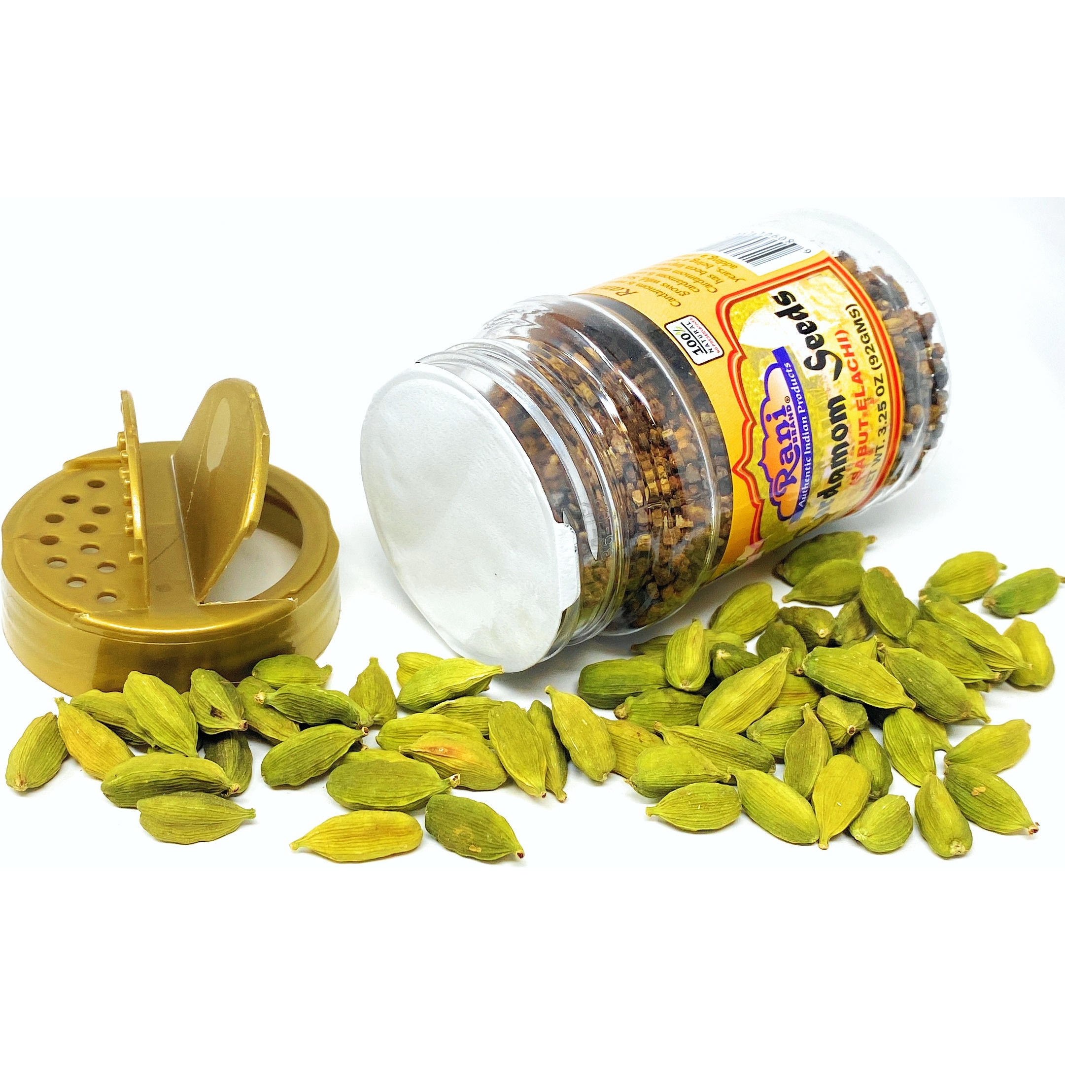 Rani Cardamom (Elachi) Decorticated Seeds Indian Spice 1.4oz (40g) ~ All Natural | Vegan | Gluten Friendly | NON-GMO | Indian Origin