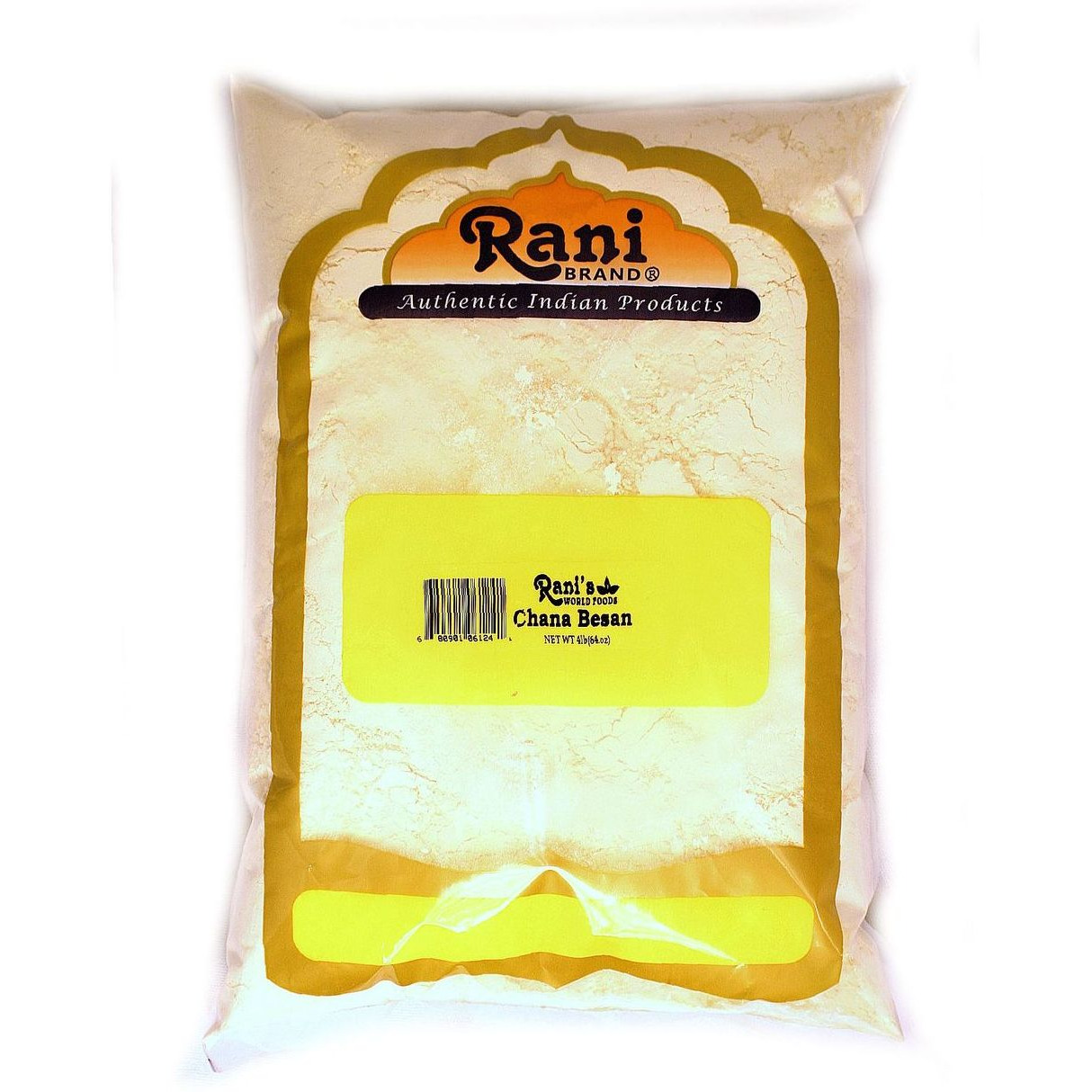 Rani Chana Besan - Chickpeas Flour, Gram 4lb (64oz) ~ All Natural | Vegan | Gluten Friendly | NON-GMO | Indian Origin