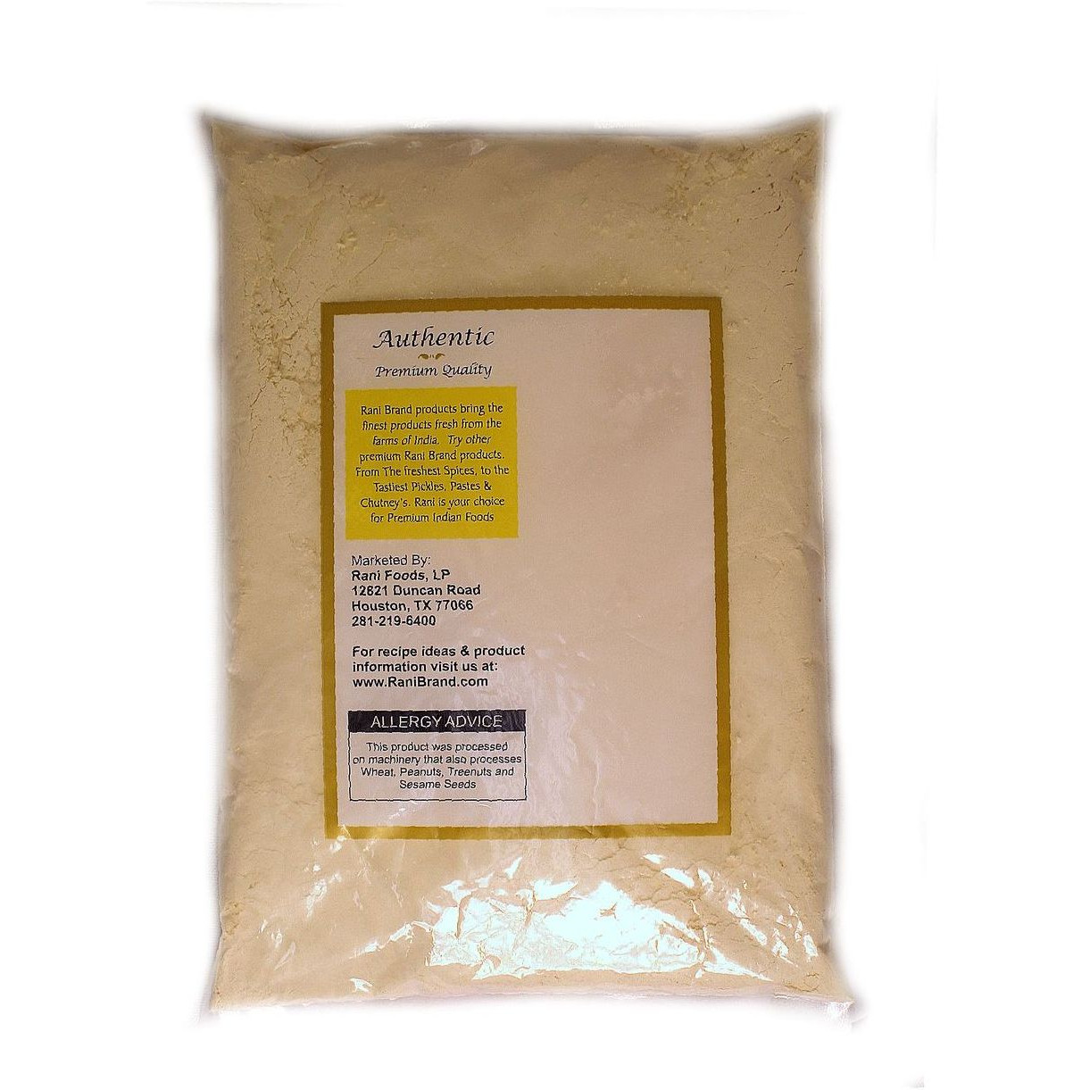Rani Chana Besan - Chickpeas Flour, Gram 4lb (64oz) ~ All Natural | Vegan | Gluten Friendly | NON-GMO | Indian Origin
