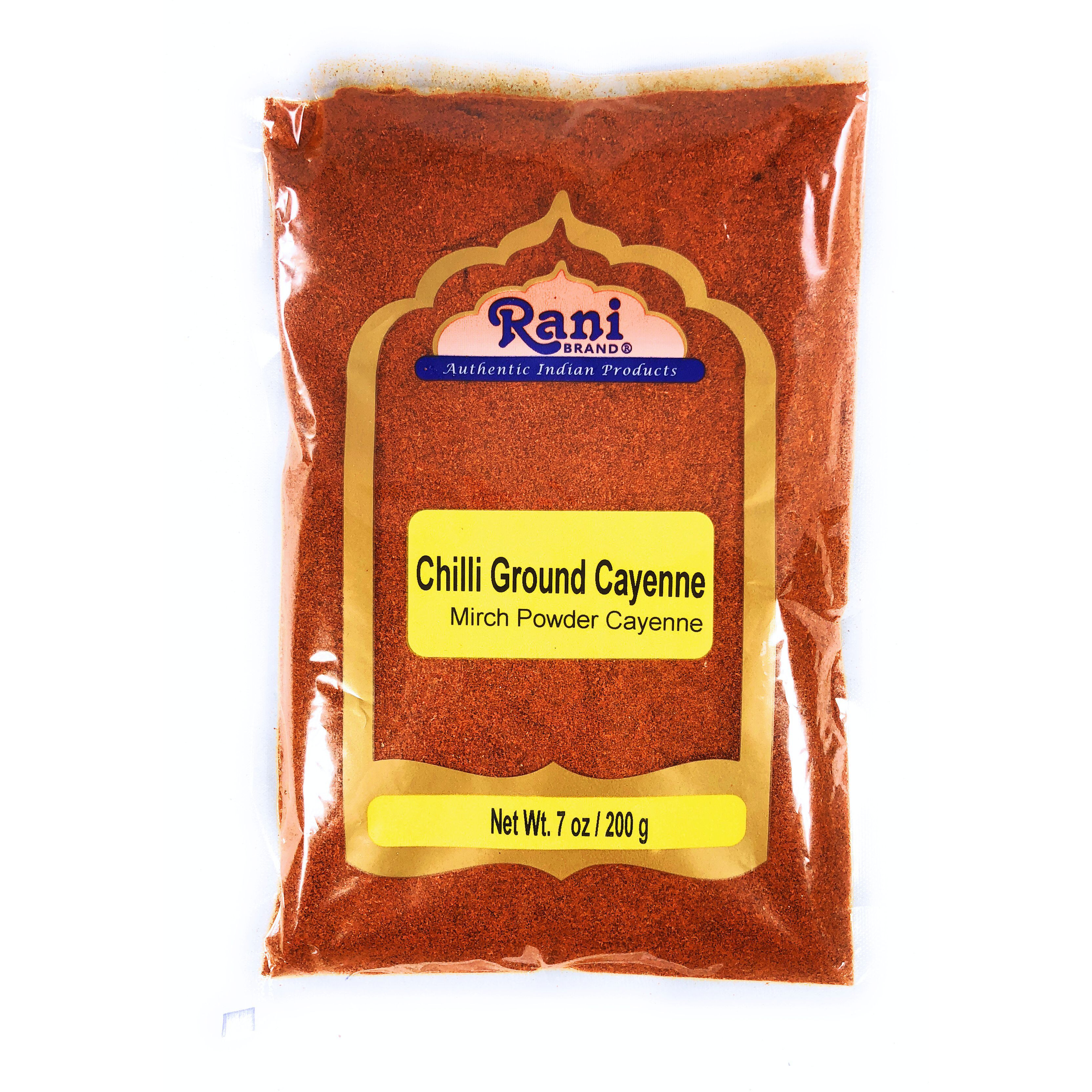 Rani Chilli Powder (Mirchi) Ground Indian Spice 7oz (200g) ~ All Natural, Salt-Free | Vegan | No Colors | Gluten Free Ingredients | NON-GMO | Indian Origin