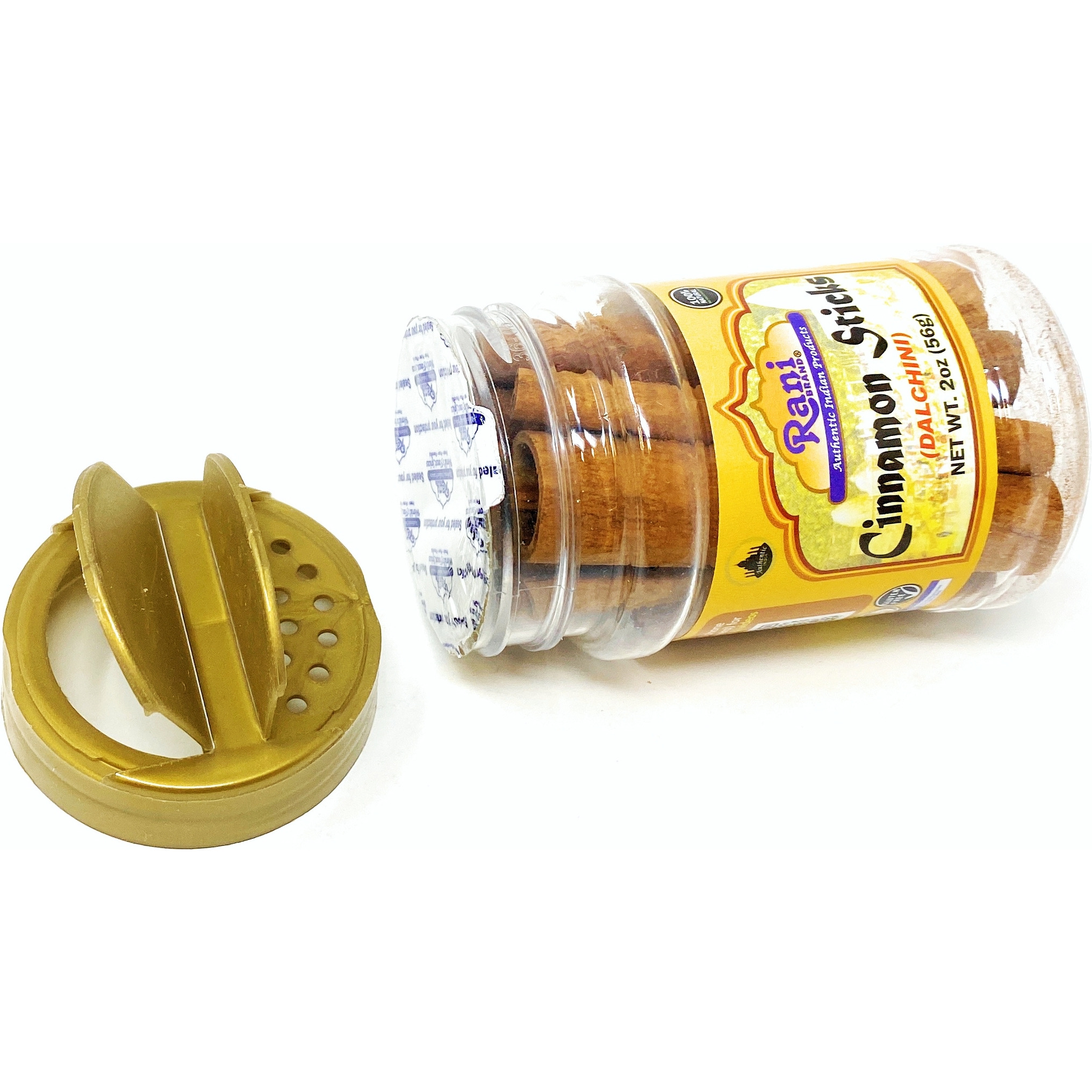Rani Cinnamon Sticks 2oz (56g) ~ 6-8 Sticks 3 Inches in Length Cassia Ceylon Round ~ All Natural | Vegan | No Colors | Gluten Friendly | NON-GMO