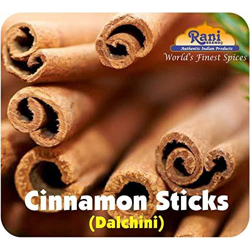 Rani Cinnamon Sticks 7oz (200g) ~ 22-26 Sticks 3 Inches in Length Cassia Round ~ All Natural | Vegan | No Colors | Gluten Friendly | NON-GMO