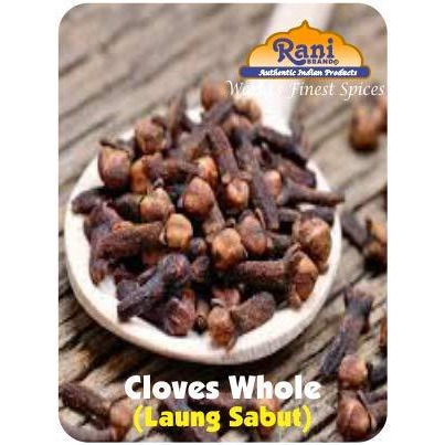 Rani Cloves Whole (Laung) 28oz (800g) Great for Food, Tea, Pomander Balls and Potpourri, Hand Selected, Spice ~ Bulk, PET Jar, All Natural | NON-GMO | Vegan | Gluten Friendly | Indian Origin
