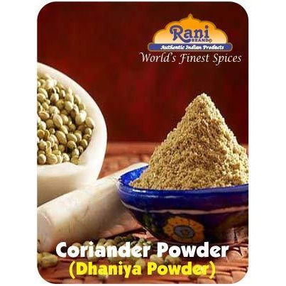 Rani Coriander Ground Powder (Indian Dhania) Spice 25-Pound (400 Ounce) 11.36kg ~ Bulk Box ~ All Natural, Salt-Free | Vegan | No Colors | Gluten Friendly | NON-GMO | Indian Origin