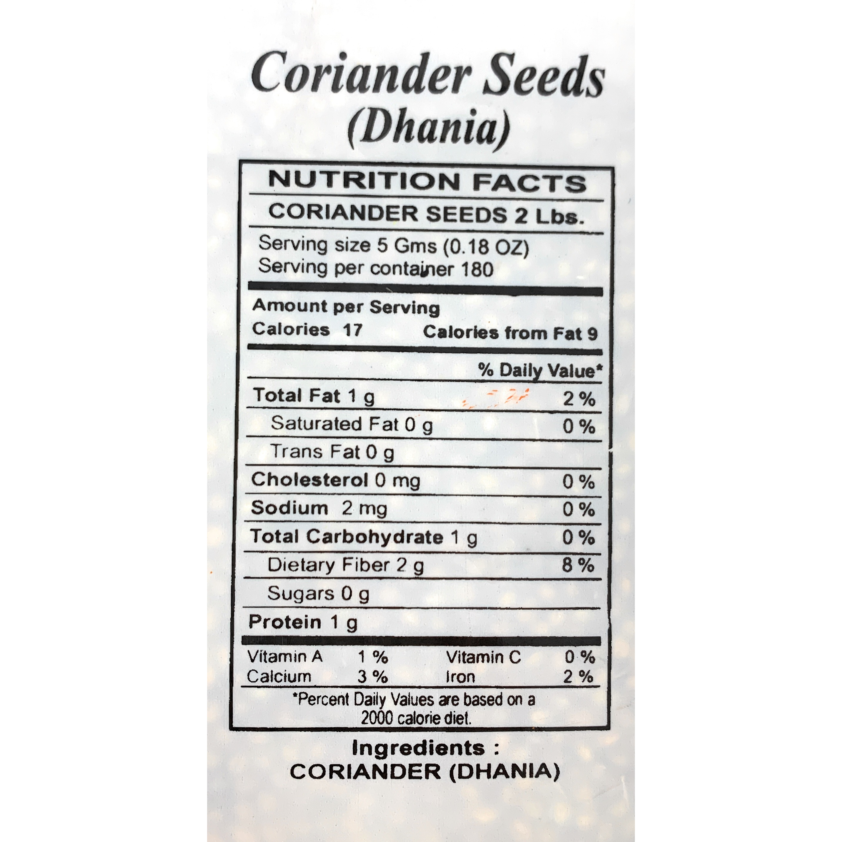 Rani Coriander Seeds 2lbs (32oz)