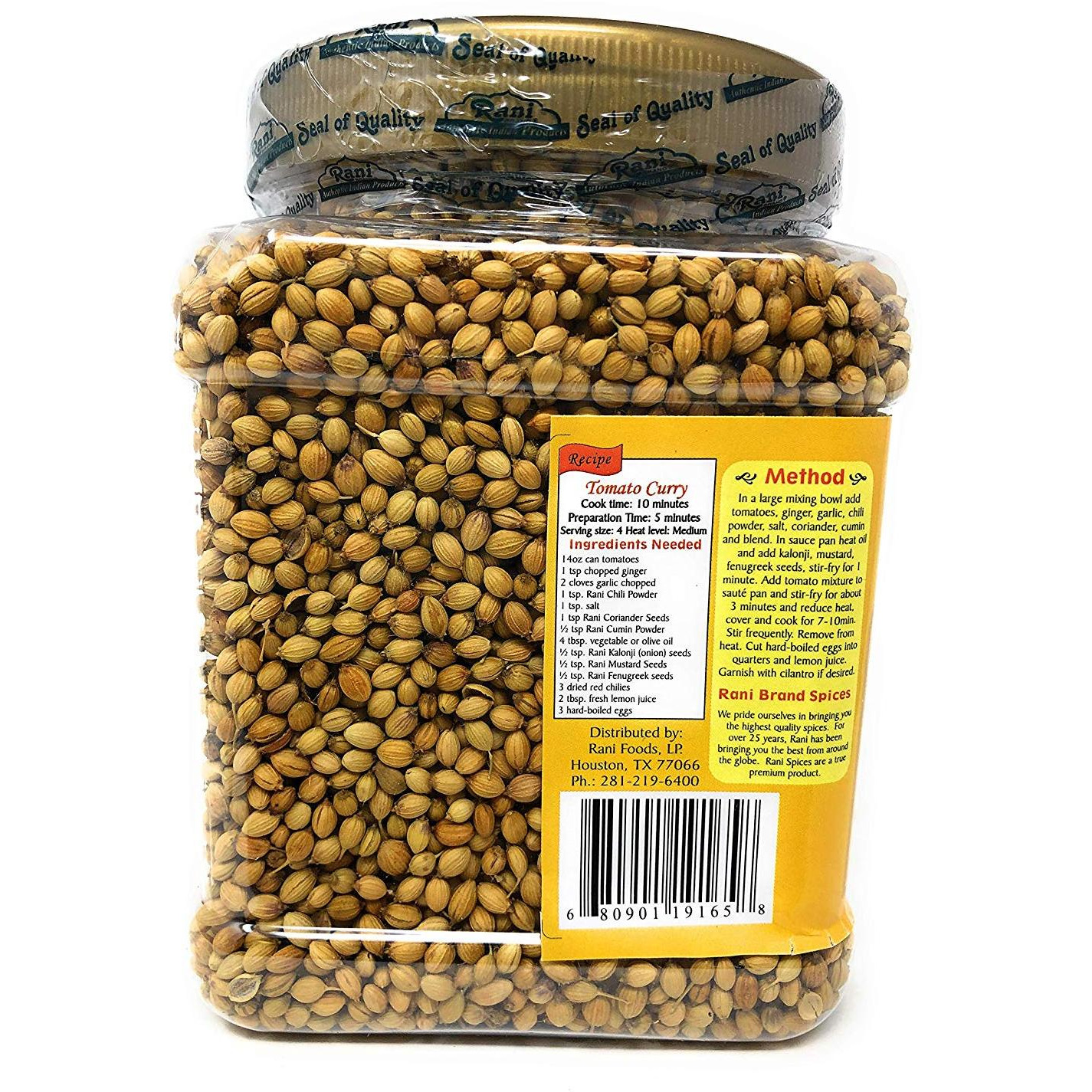Rani Coriander Seeds 8oz