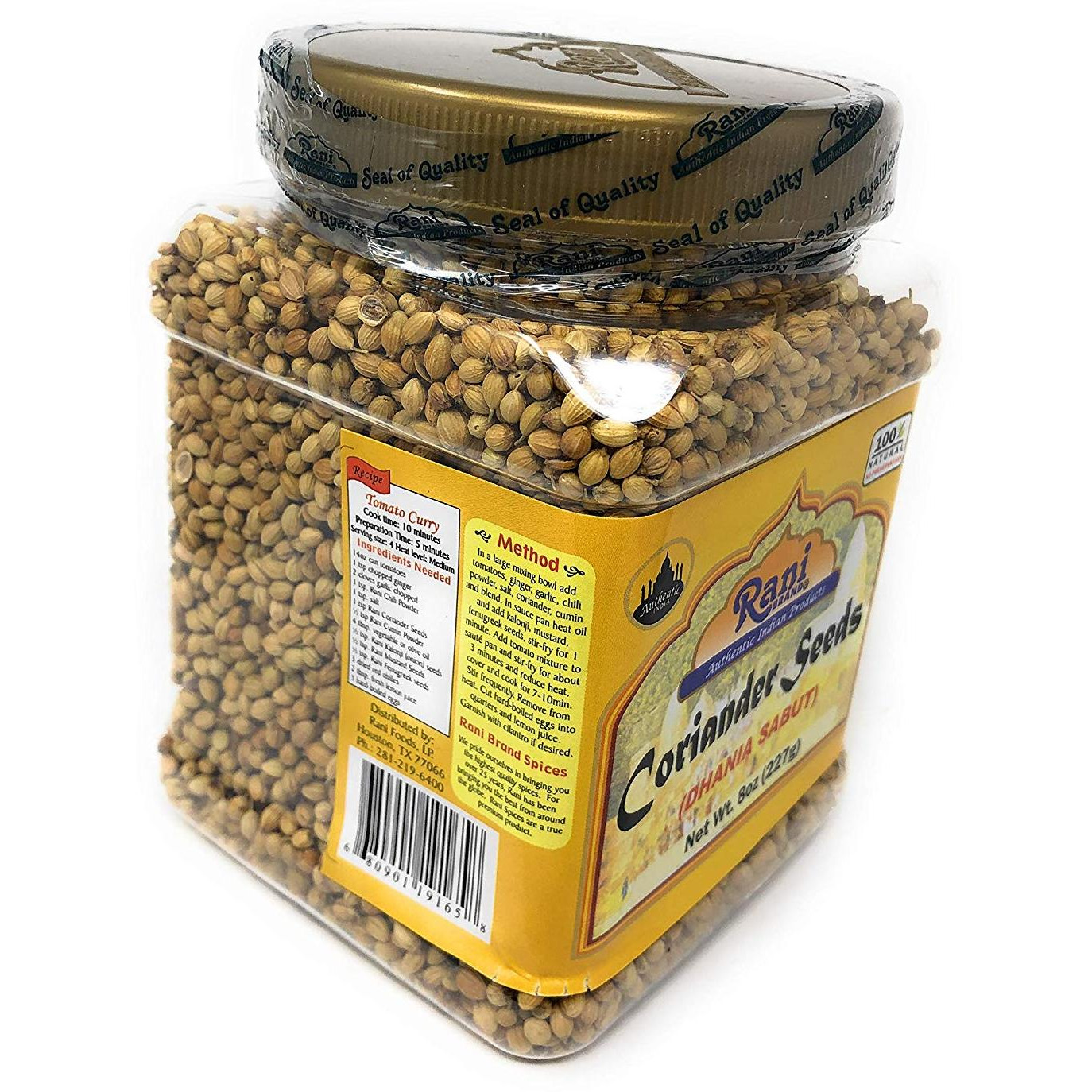 Rani Coriander Seeds 8oz