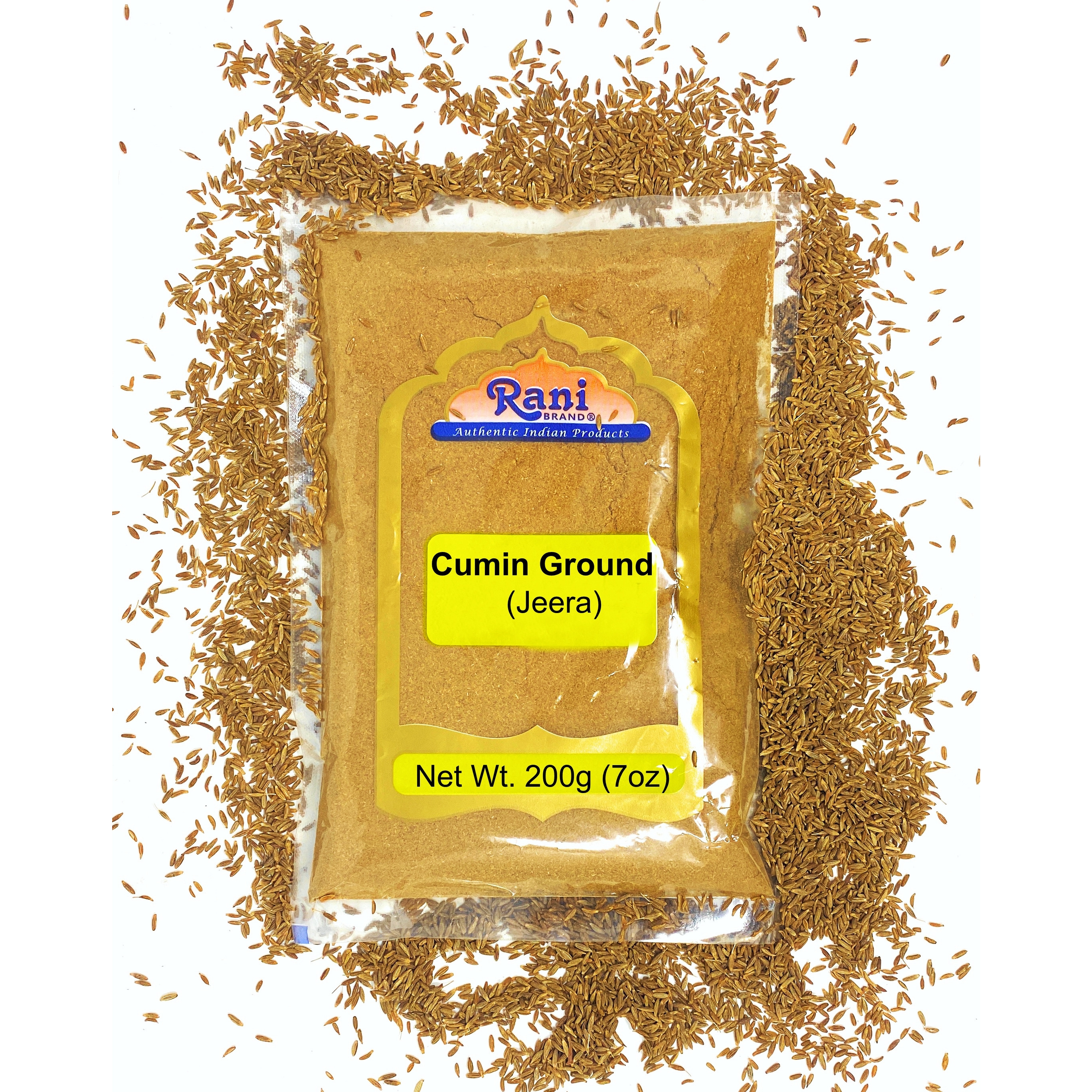 Rani Cumin (Jeera) Powder Spice 200g (7oz) ~ All Natural | Vegan | Gluten Free Ingredients | NON-GMO | Indian Origin
