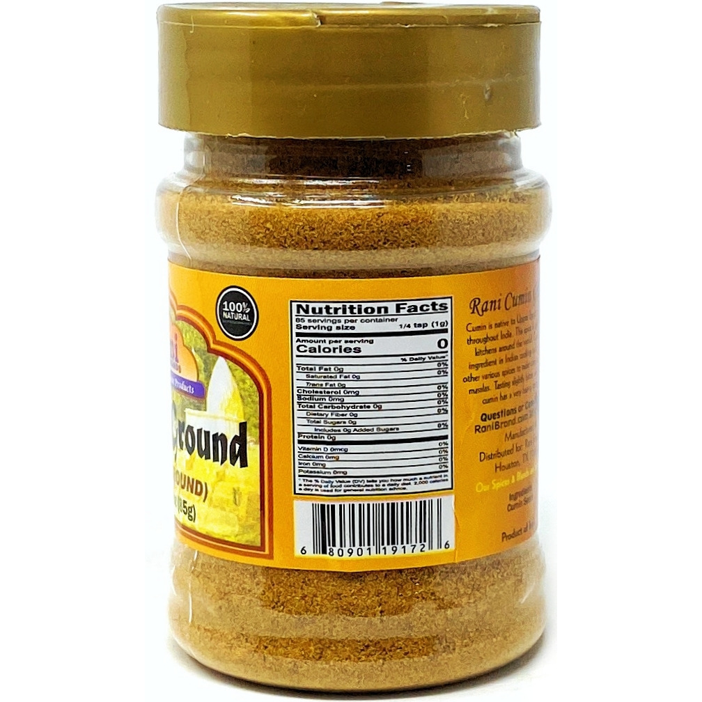 Rani Cumin (Jeera) Powder Spice 3oz (85g) ~ All Natural | Vegan | Gluten Free Ingredients | NON-GMO | Indian Origin
