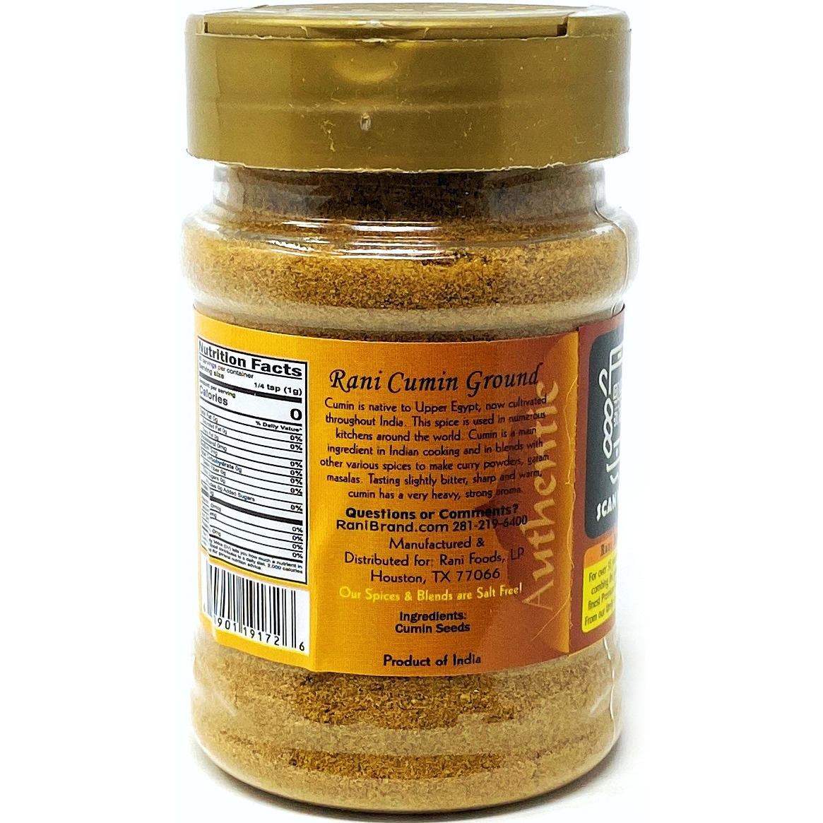 Rani Cumin (Jeera) Powder Spice 3oz (85g) ~ All Natural | Vegan | Gluten Free Ingredients | NON-GMO | Indian Origin